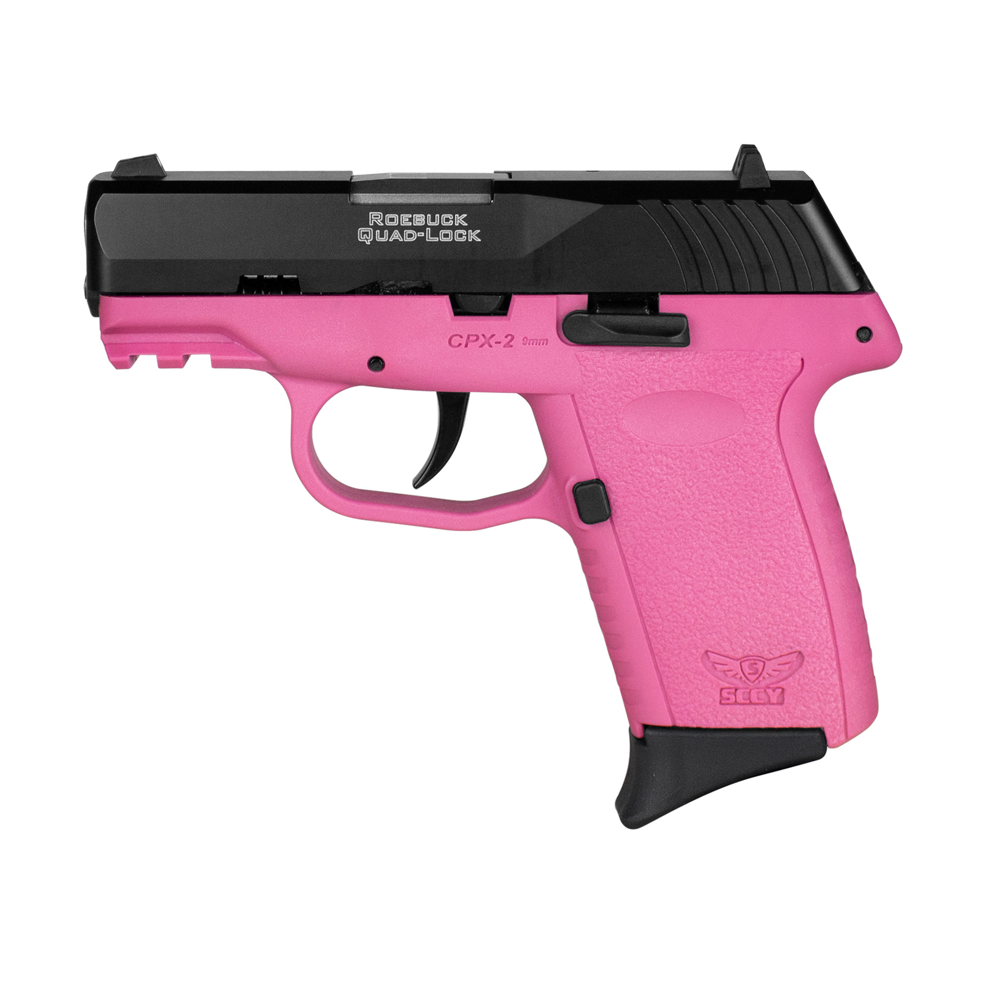 SCCY CPX-2 Gen3 Double Action Only 3.1″ 9mm 10rd 3 Dot – Pink, Black