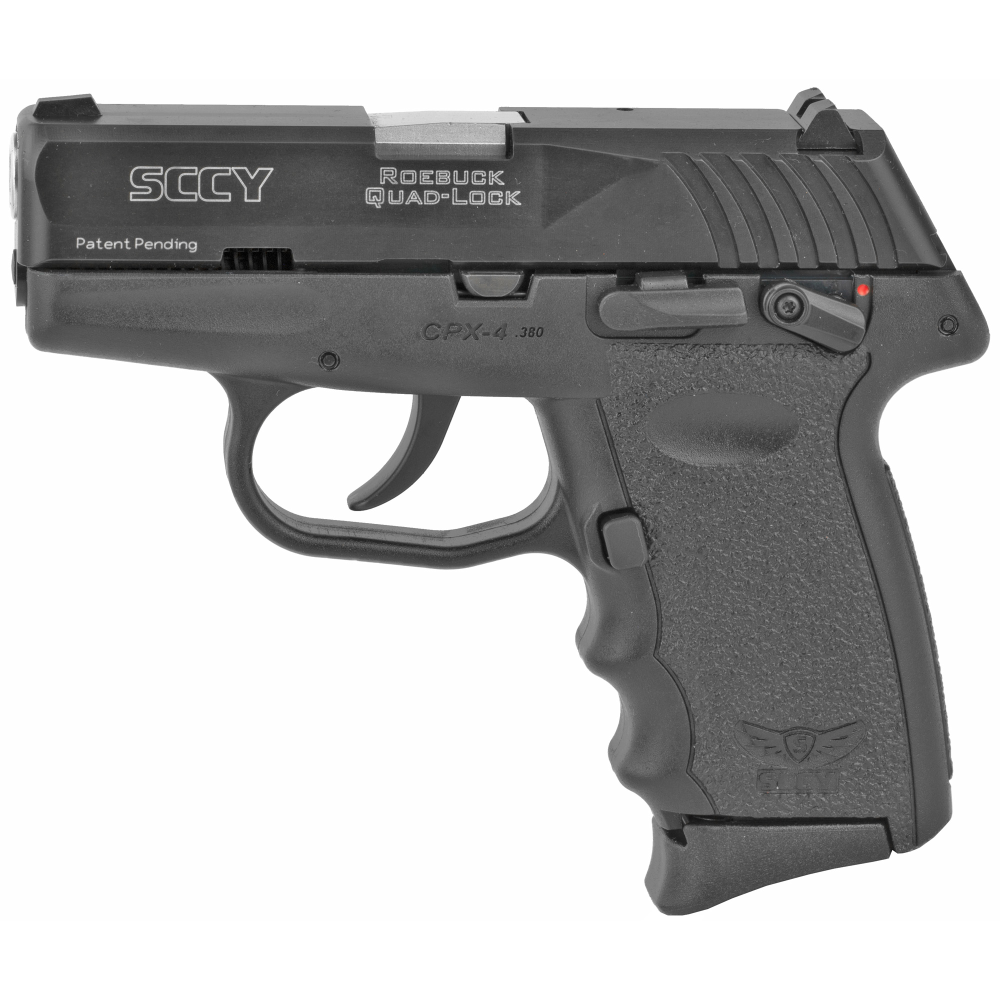 SCCY CPX4 Double Action Only 3″ 380 ACP 10rd – Black