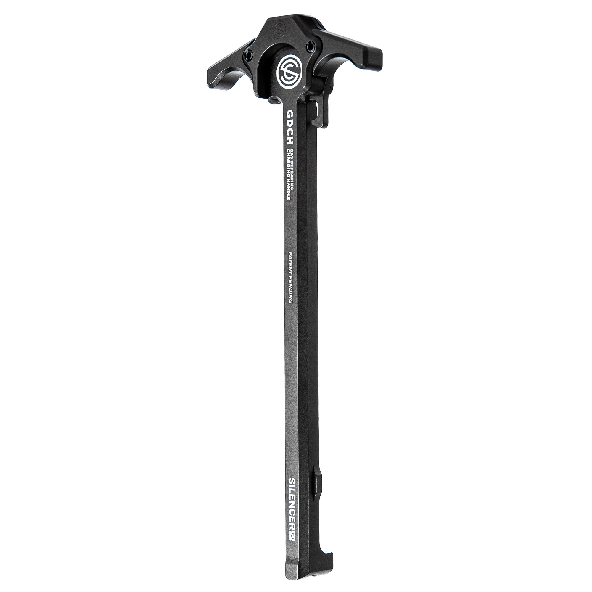 SilencerCo AR-15 Ambidextrous Gas Defeating Charging Handle (GDCH) – Black