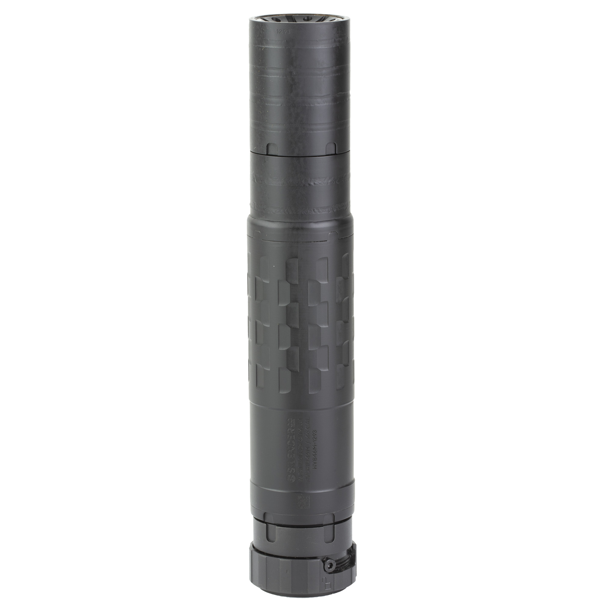 SilencerCo Hybrid 46M Suppressor 46 Caliber Titanium – Black