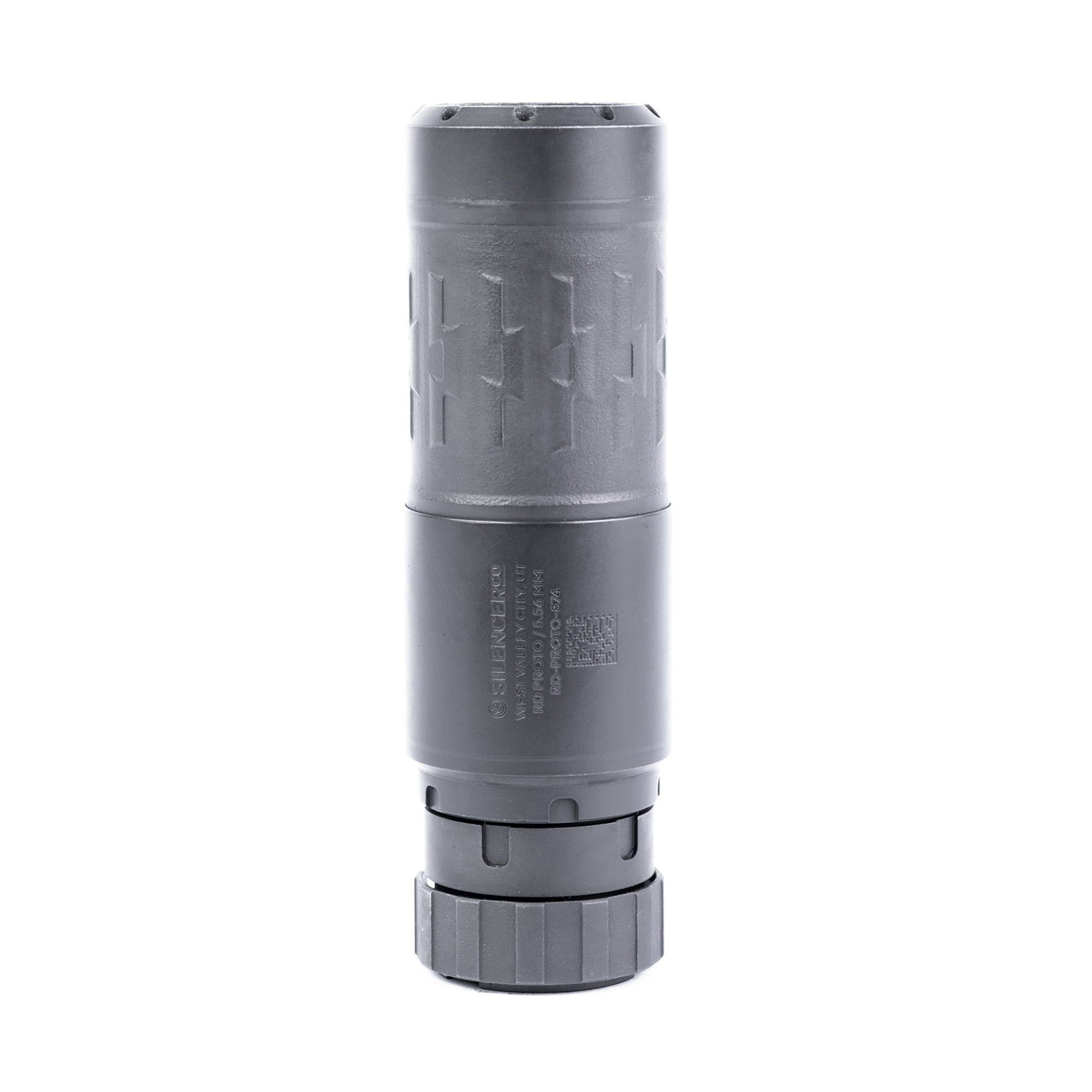 SilencerCo Velos K Suppressor 5.56 NATO Stainless Steel – Black