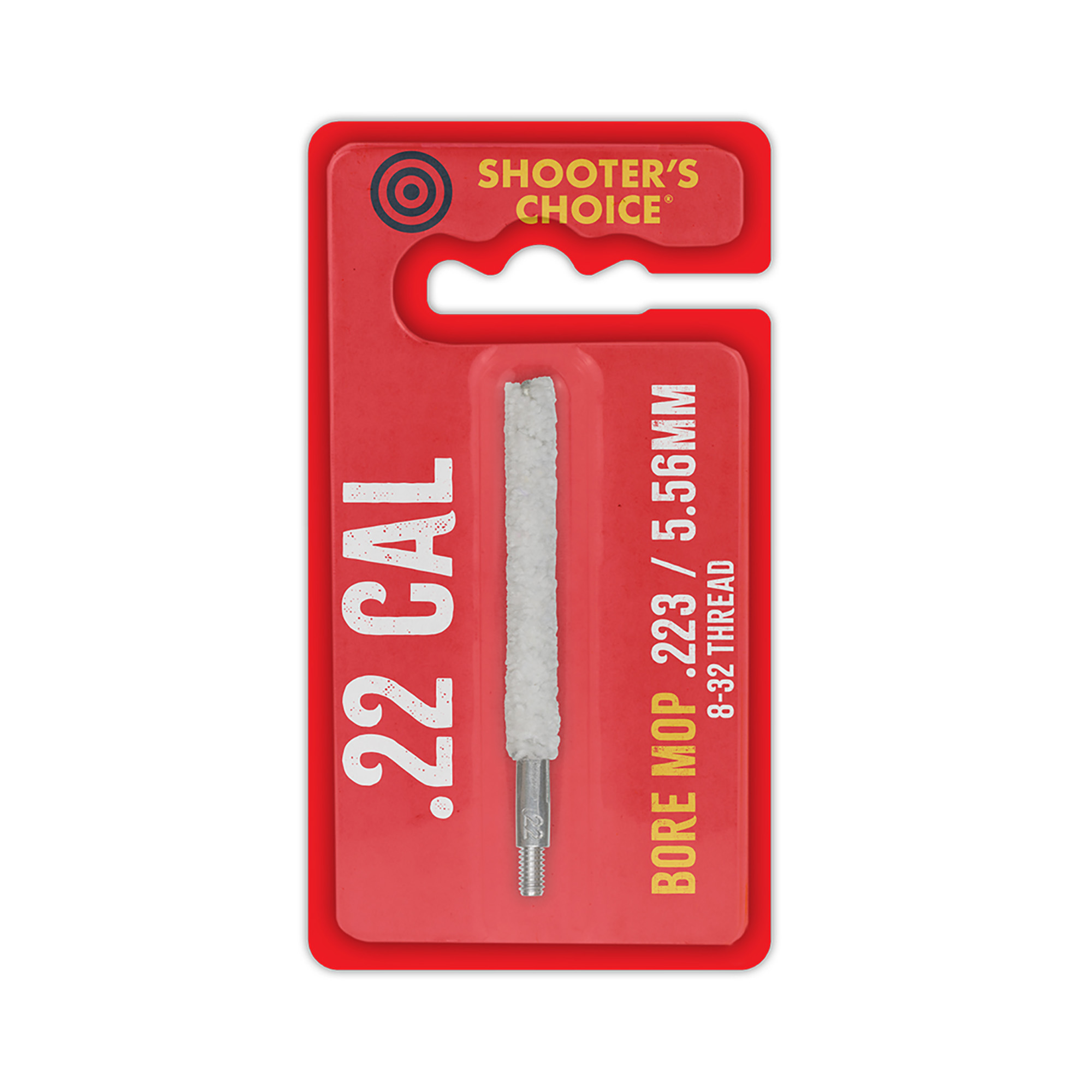 Shooter’s Choice 22 Caliber Mop 3″