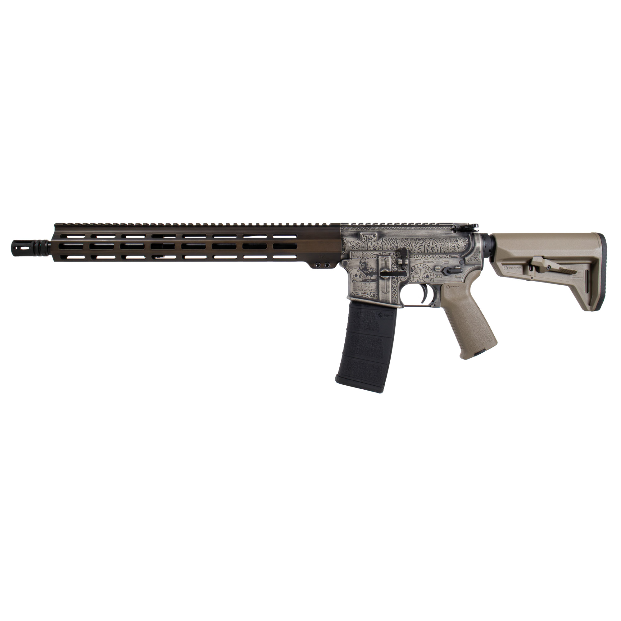 Shark Coast Tactical Viking 16″ 5.56 NATO 30rd – Flat Dark Earth