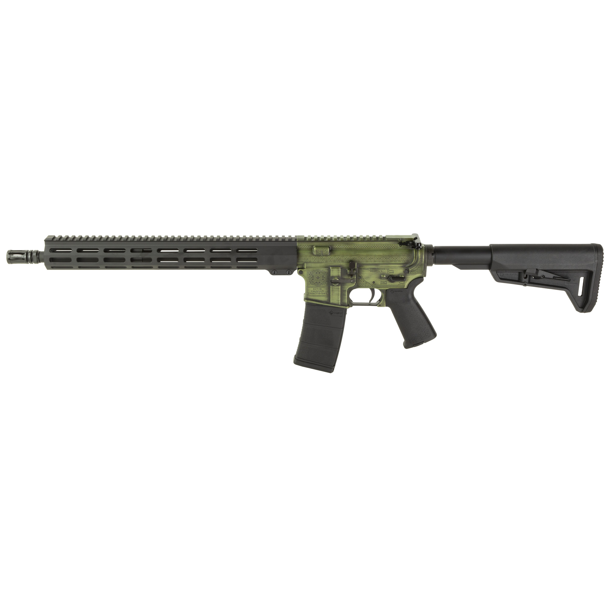 Shark Coast Tactical Celtic 16″ 5.56 NATO 30rd – Green, Black