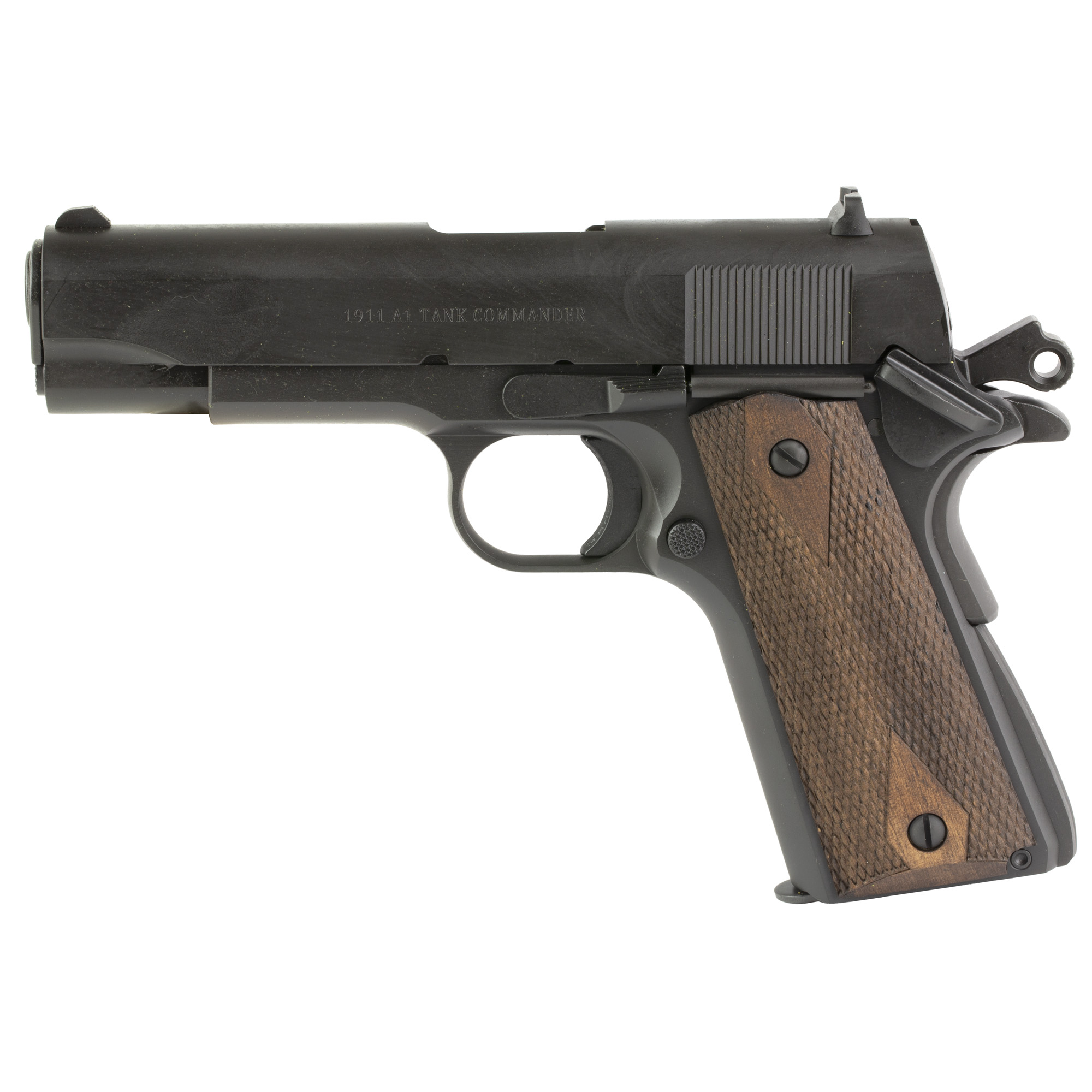 Tisas 1911A1 Tank Commander 4.25″ 45 ACP 7rd Fixed Sights – Black