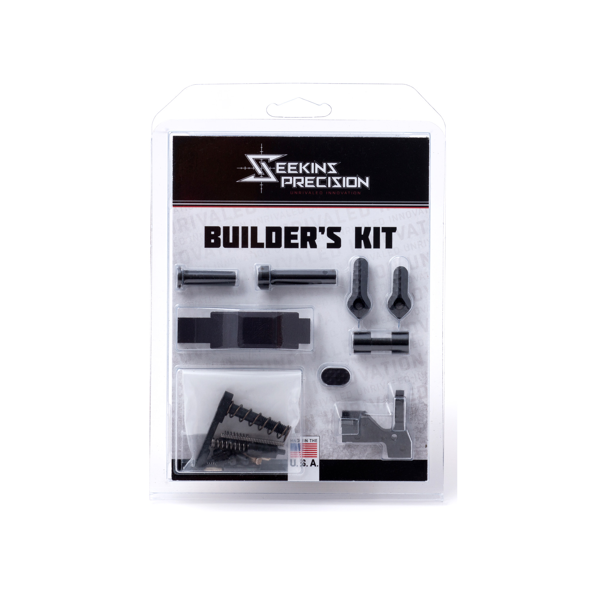 Seekins Precision Builder’s Kit Lower Parts Kit – Black