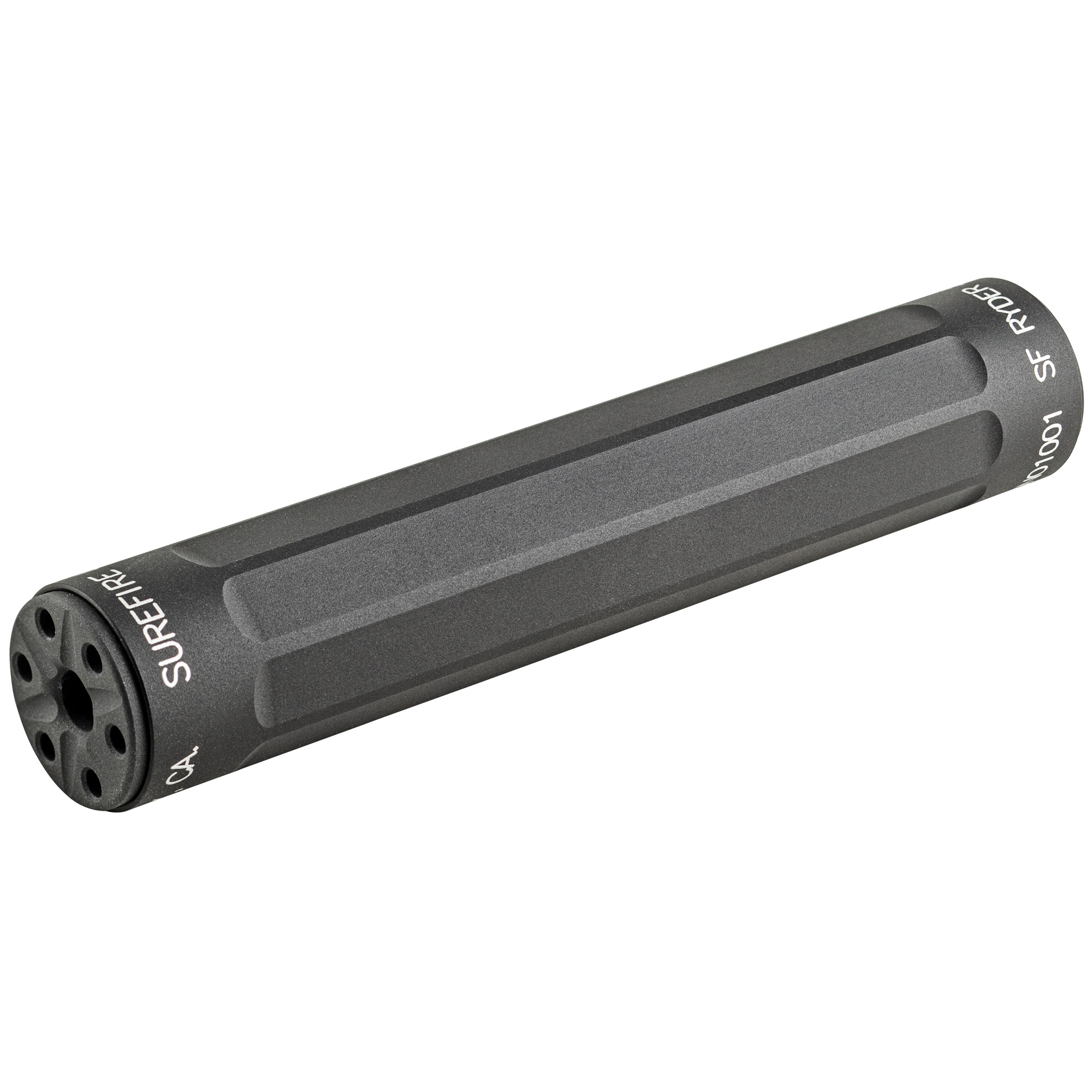 Surefire Ryder 22-S Suppressor 22LR, 17HMR, 22MAG Stainless Steel – Black