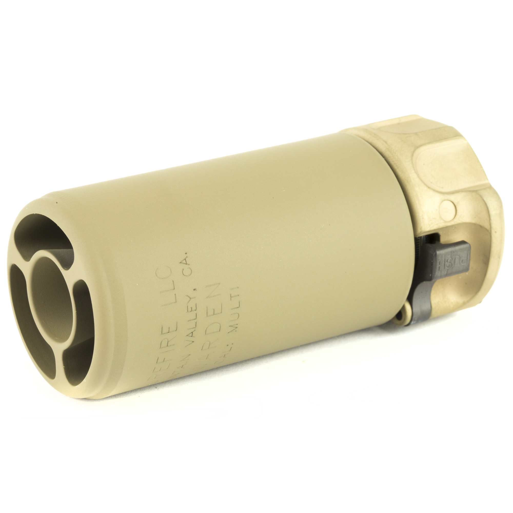 Surefire Warden 5.56 NATO QD Blast Regulator – FDE