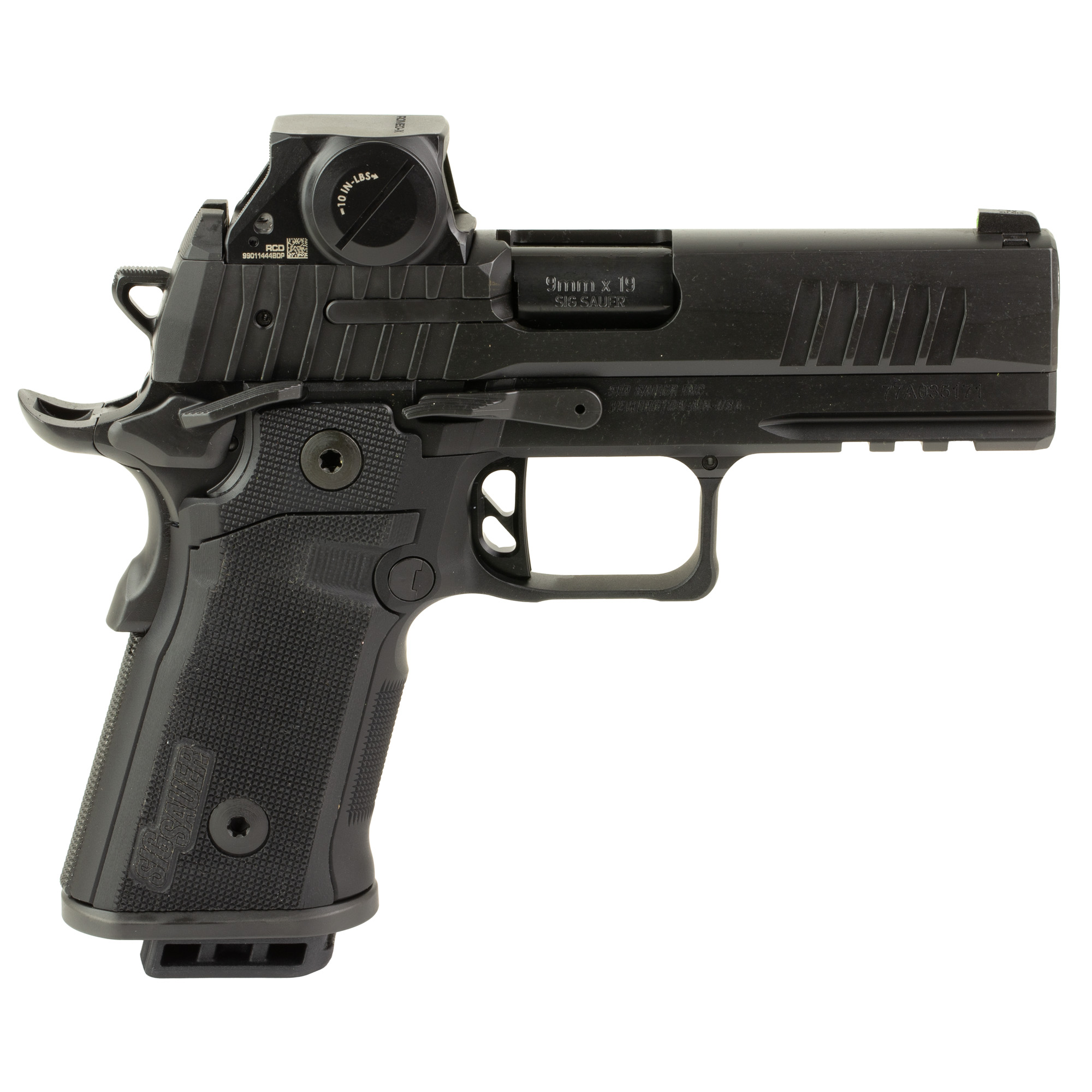 Sig Sauer P211 GT4 Single Action Only 4.2" 9MM 21 Rounds Tritium Night Sigh-img-2