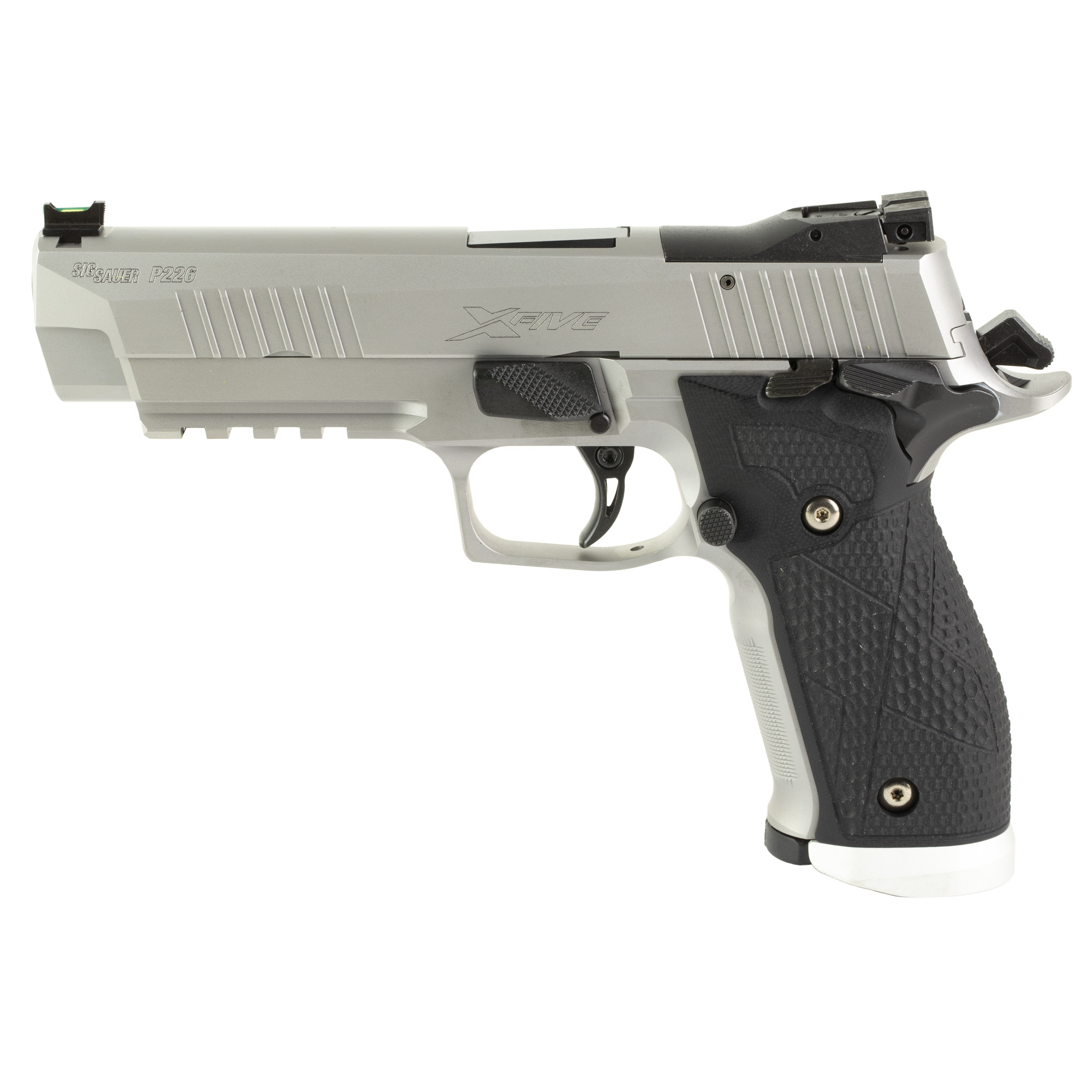 Sig Sauer P226 XFive Single Action Only 5″ 9mm 10rd Adjustable Sights – Silver