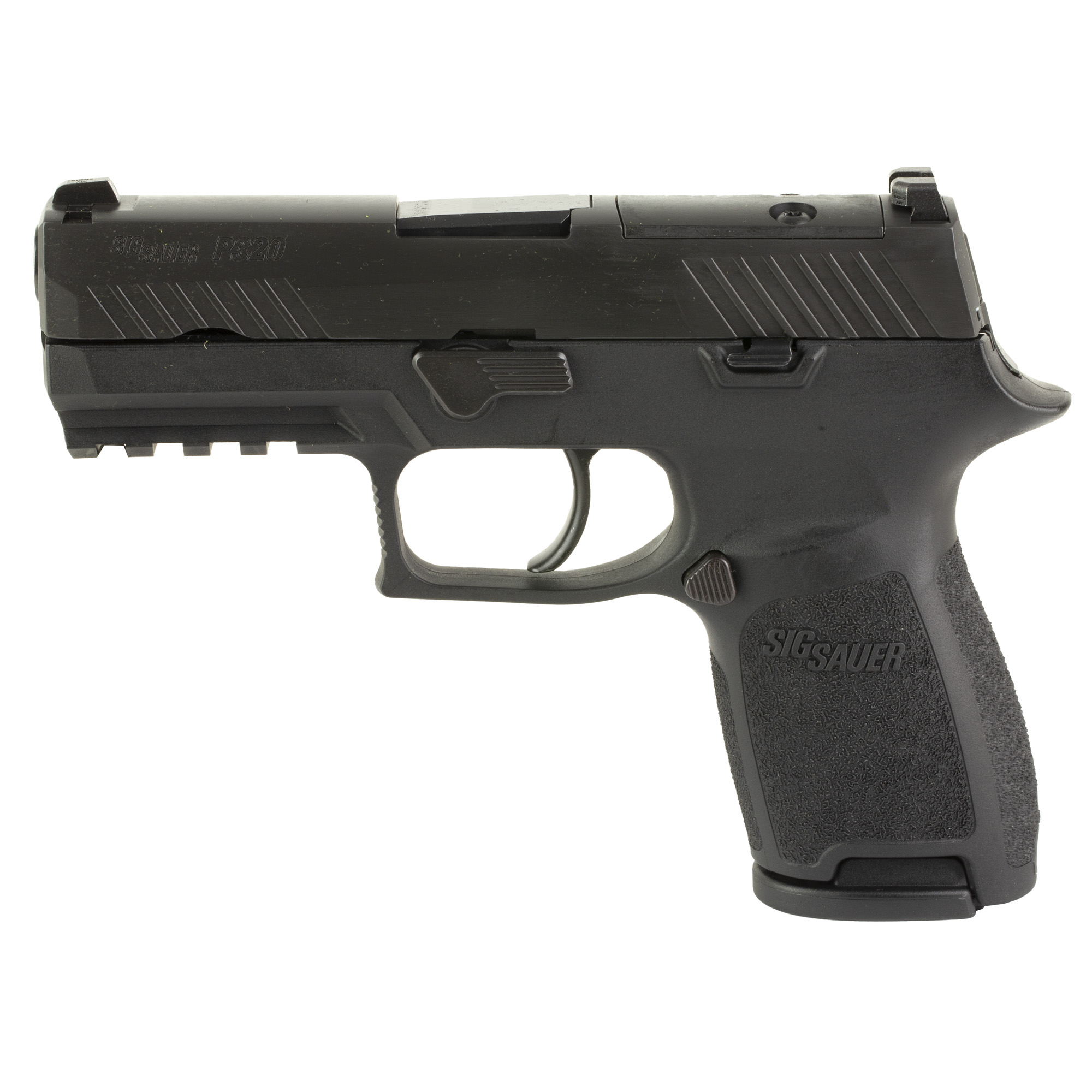 Sig Sauer P320 Compact Striker Fired 3.9″ 9mm 10rd Siglite Night Sights – Black