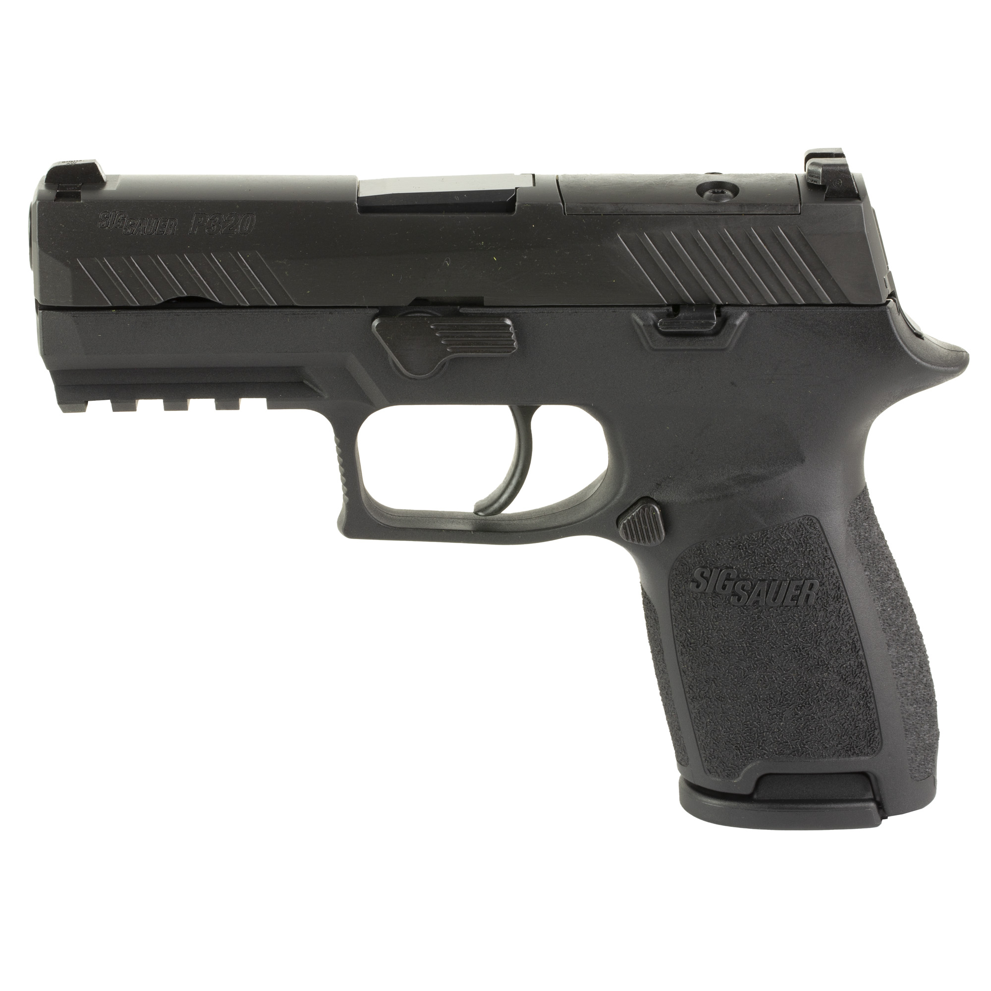 Sig Sauer P320 Compact Striker Fired 3.9″ 9mm 15rd Siglite Night Sights – Black