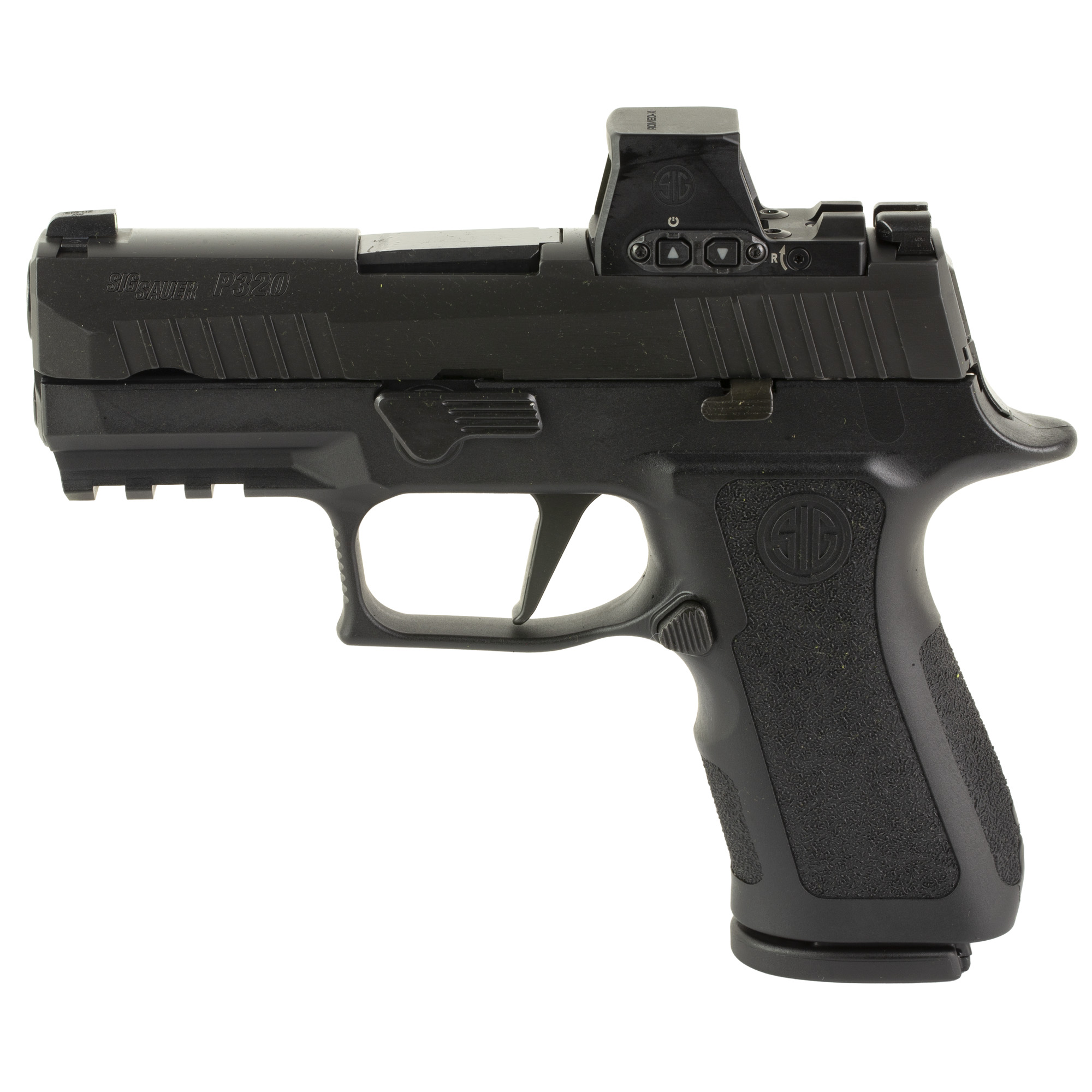 Sig Sauer P320 X-Compact Striker Fired 3.6″ 9mm 15rd Night Sights – Black