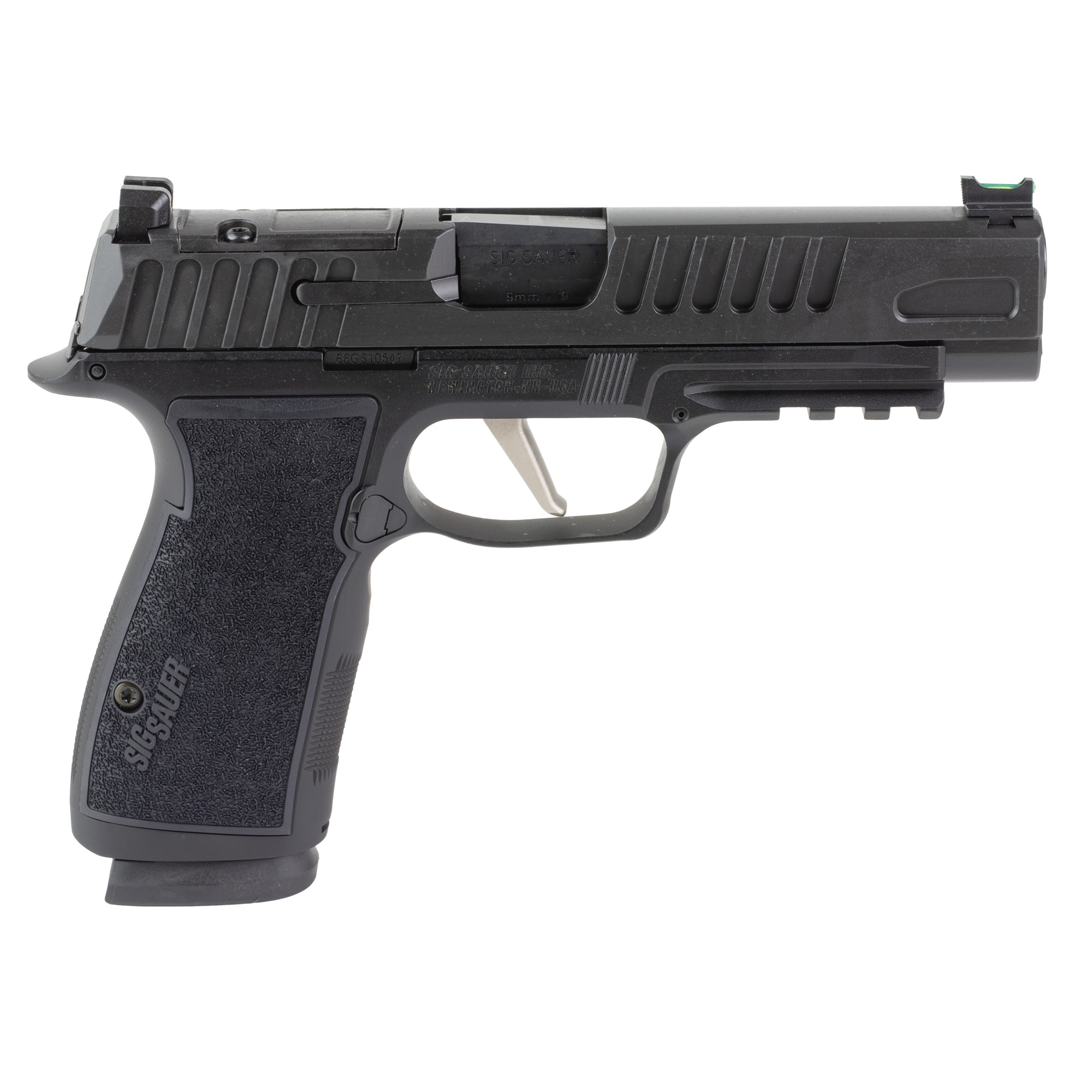 Sig Sauer P365 Fuse AXG Striker Fired 4.3" 9mm 21rd Fiber Optic - Black-img-1