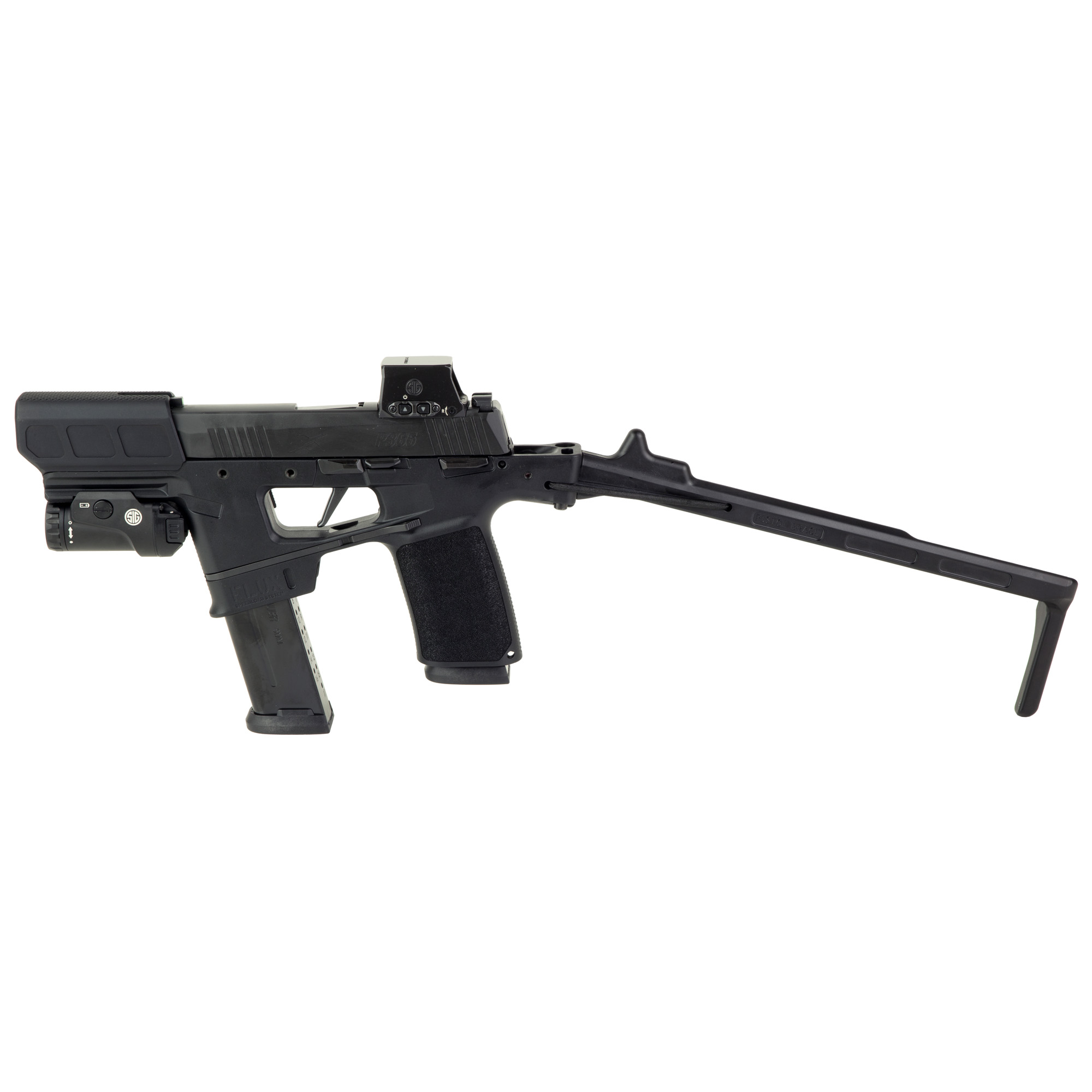 Sig Sauer P365 FLUX Striker Fired 6" 9MM 25 Rounds - Black-img-1