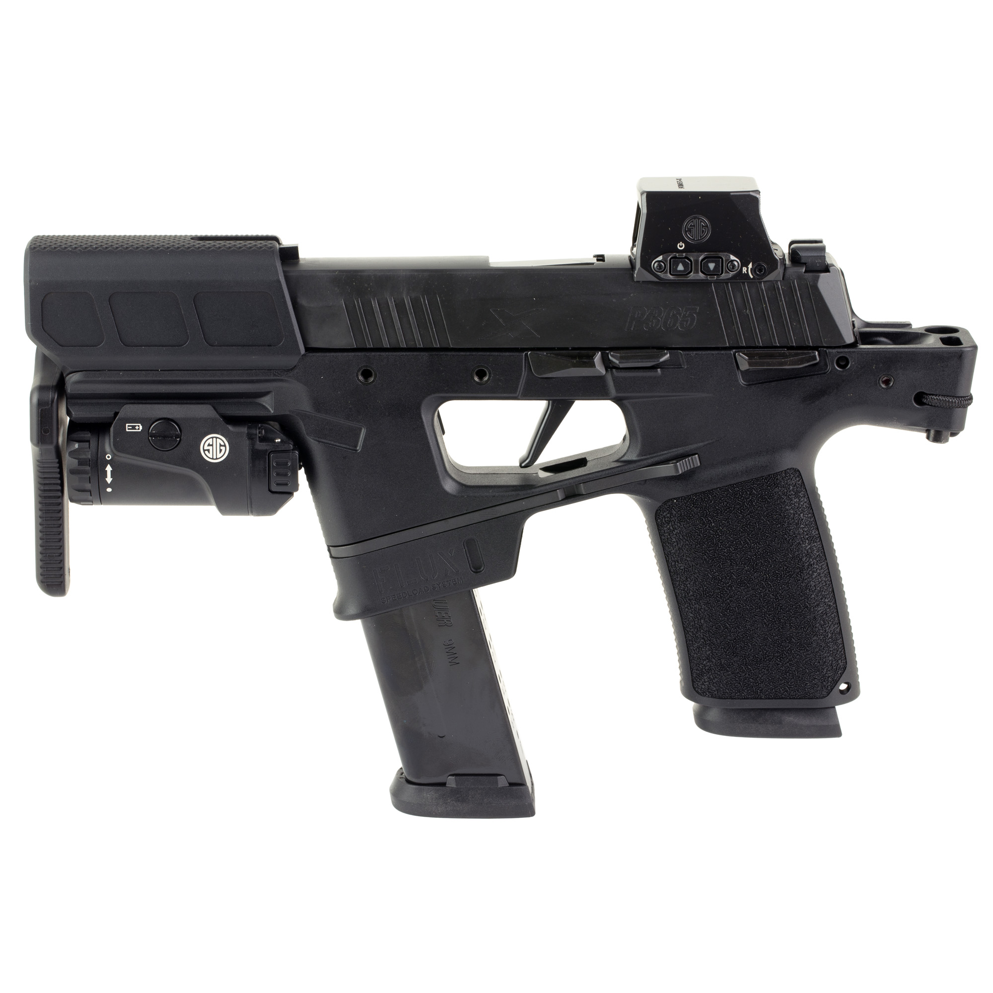 Sig Sauer P365 FLUX Striker Fired 6" 9MM 25 Rounds - Black-img-3