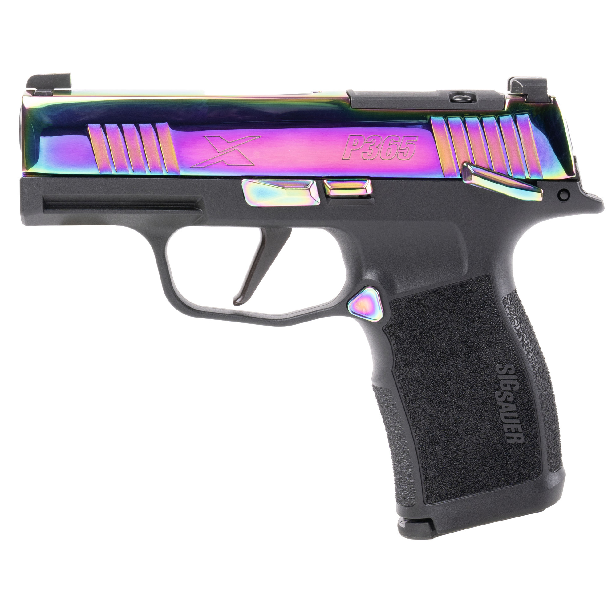 Sig Sauer P365X Striker Fired 3.1″ 9mm 12rd Night Sights – Rainbow