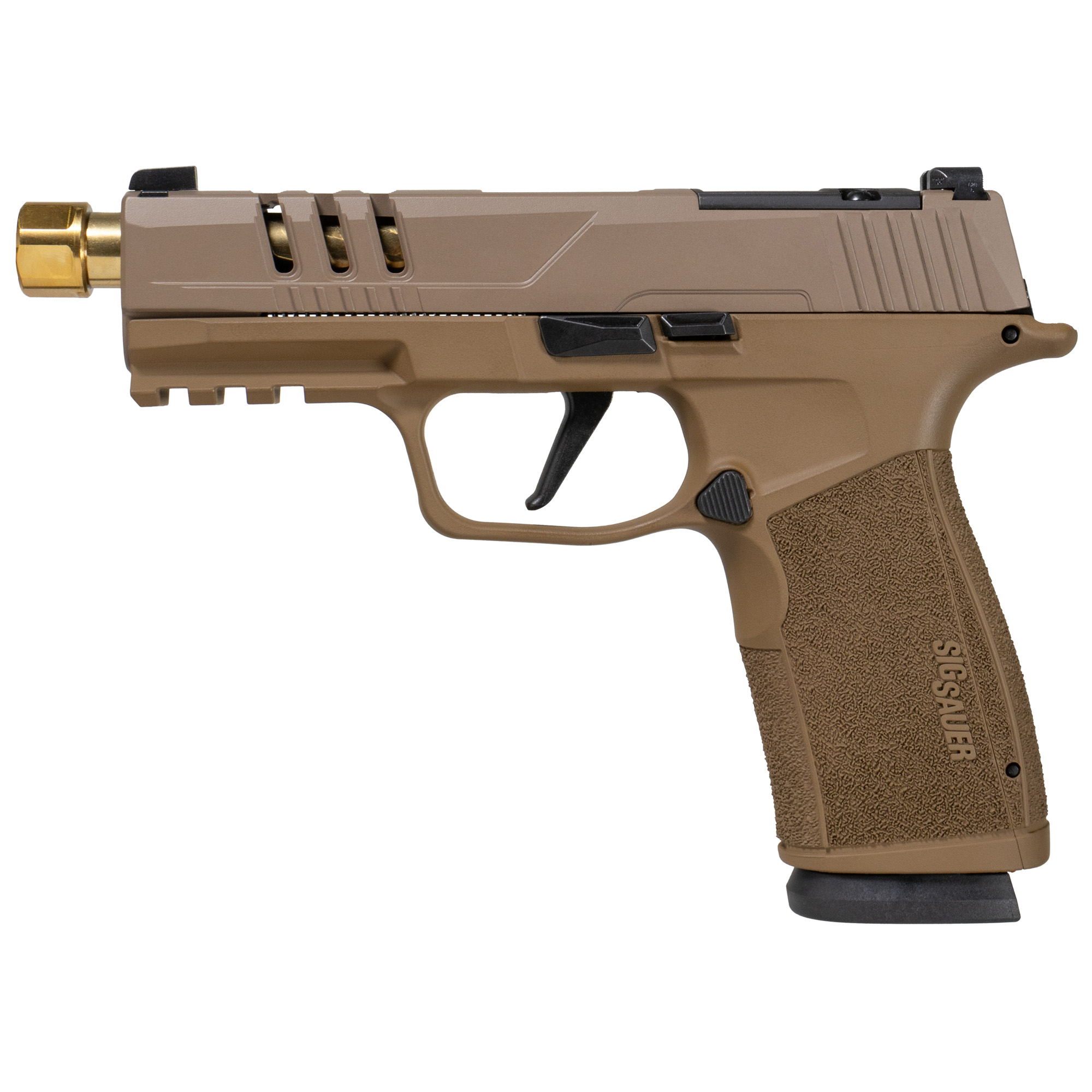 Sig Sauer P365 XMacro Striker Fired 4.3″ 9mm 17rd Night Sights – Sand