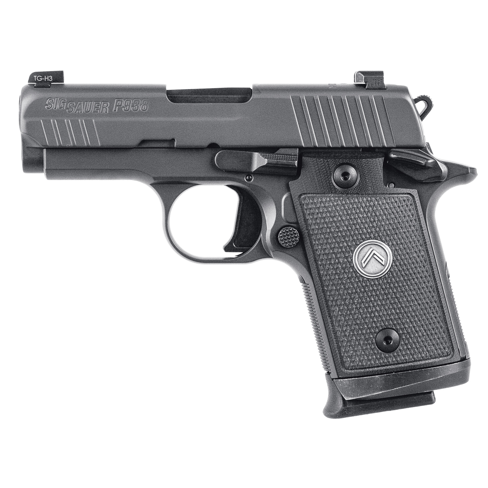 Sig Sauer P938 Legion Single Action Only 3″ 9mm 7rd Night Sights – Legion Gray