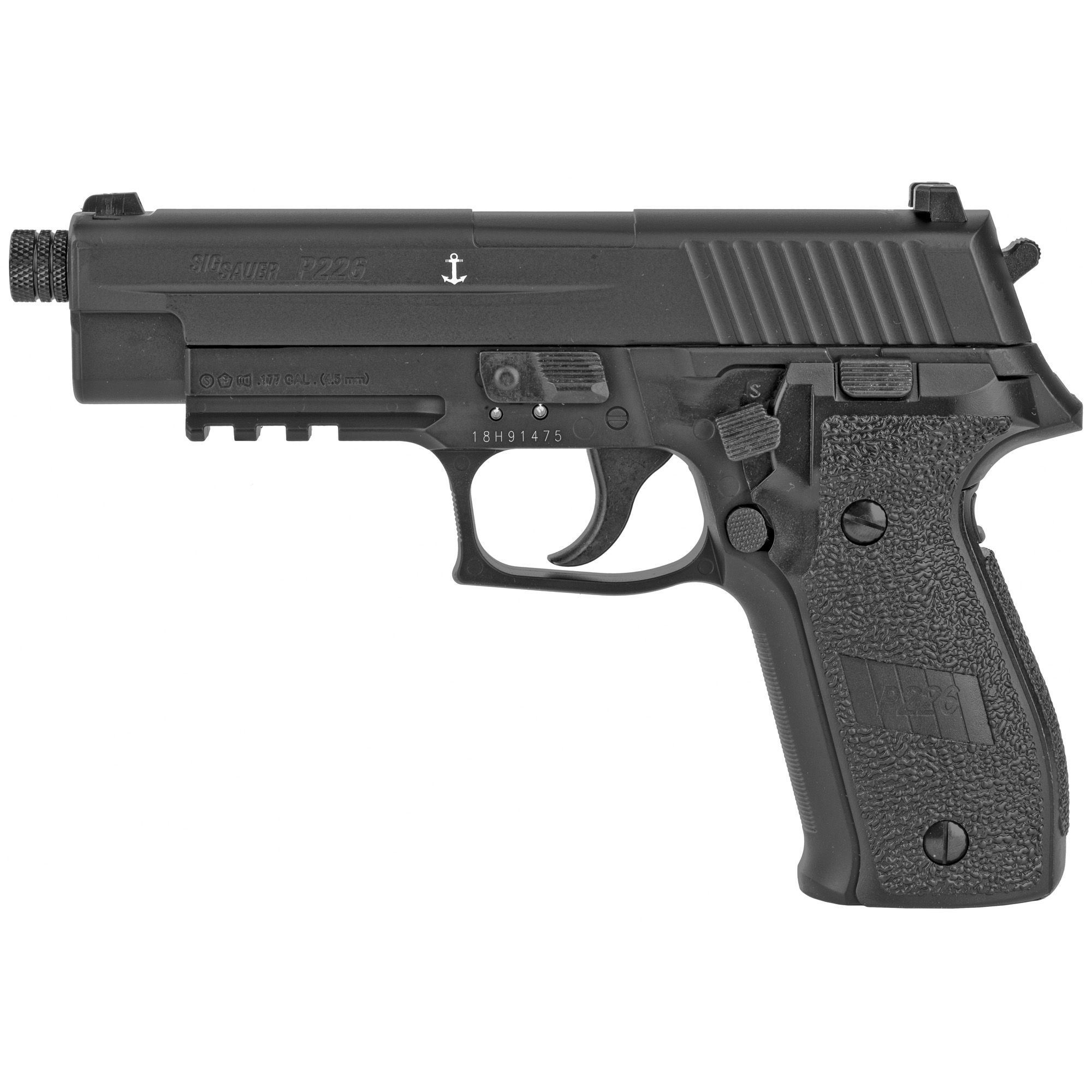 Sig Sauer P226 .177 Pellet 4.4″ CO2 Pistol 16rd 380FPS – Black