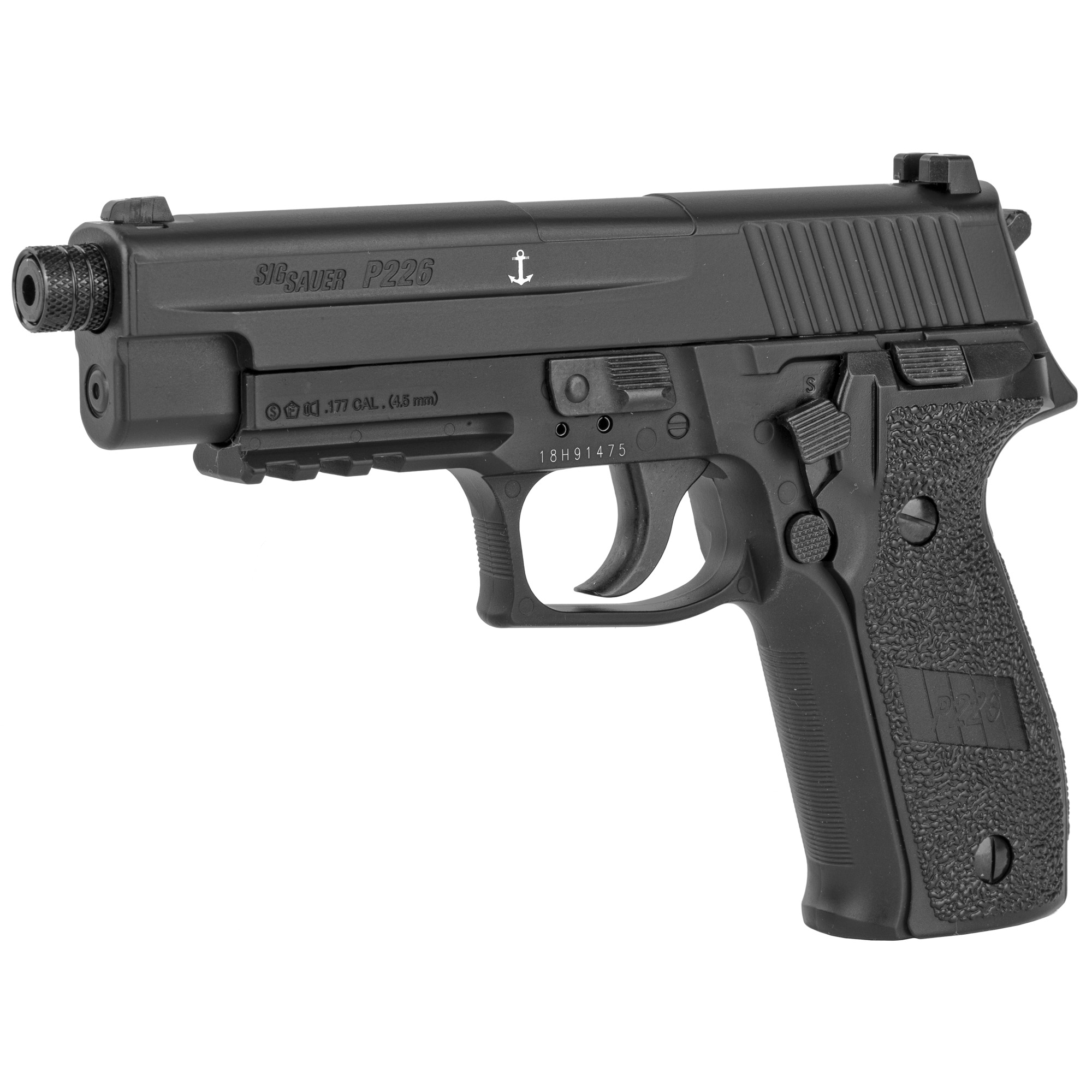 Sig Sauer P226 .177 Pellet 4.4" CO2 Pistol 16 Rounds 380FPS - Black-img-2