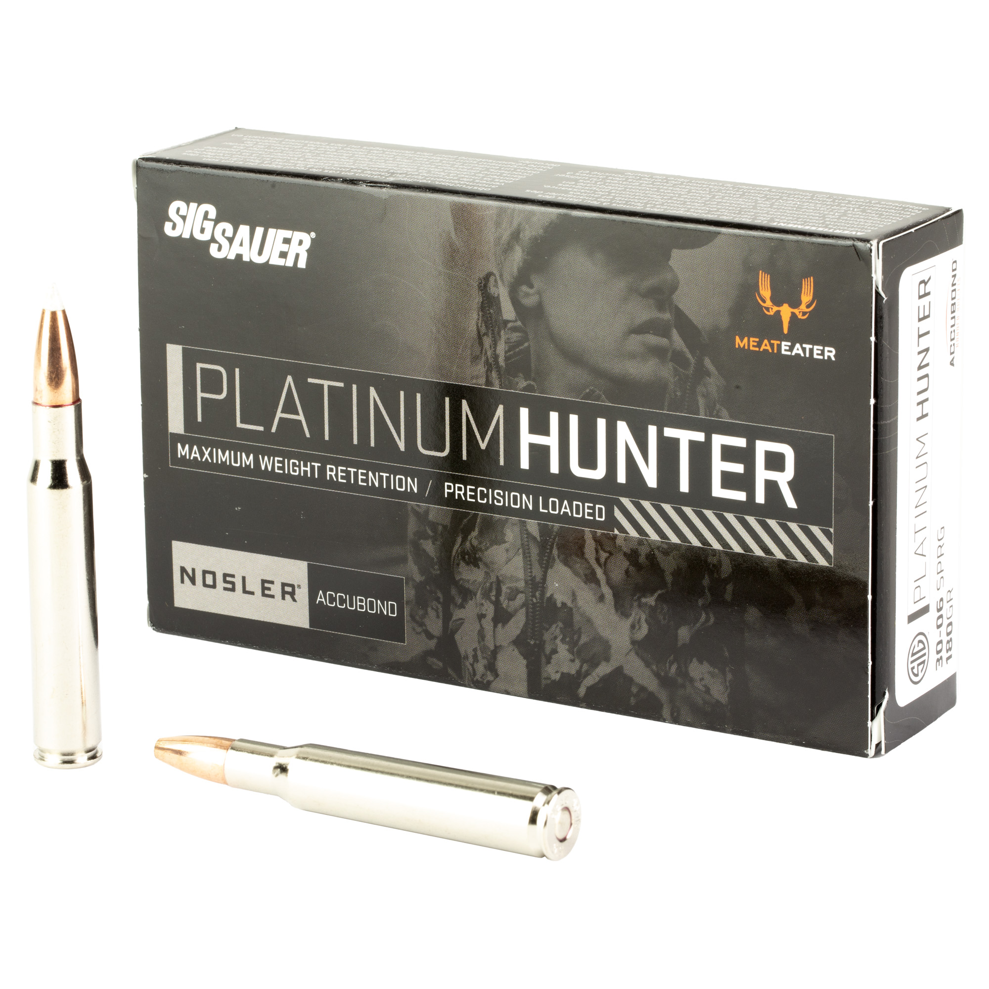 Sig Sauer Platinum Hunter 30-06 Springfield 180gr Boat Tail Hollow Point – 20rd