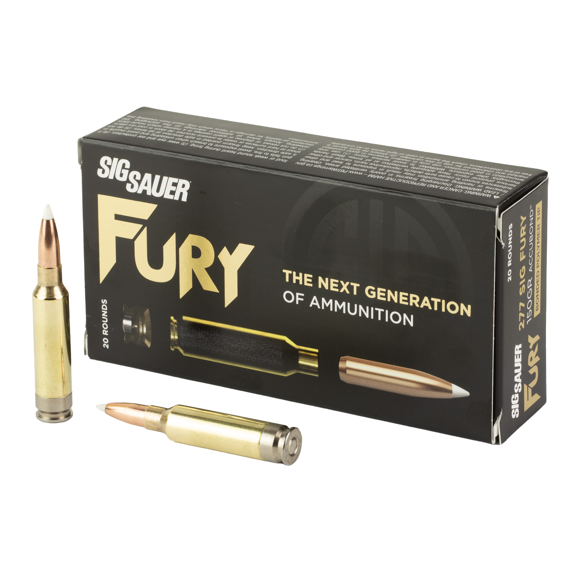 Sig Sauer FURY 277 Fury 150gr Ballistic Tip – 20rd