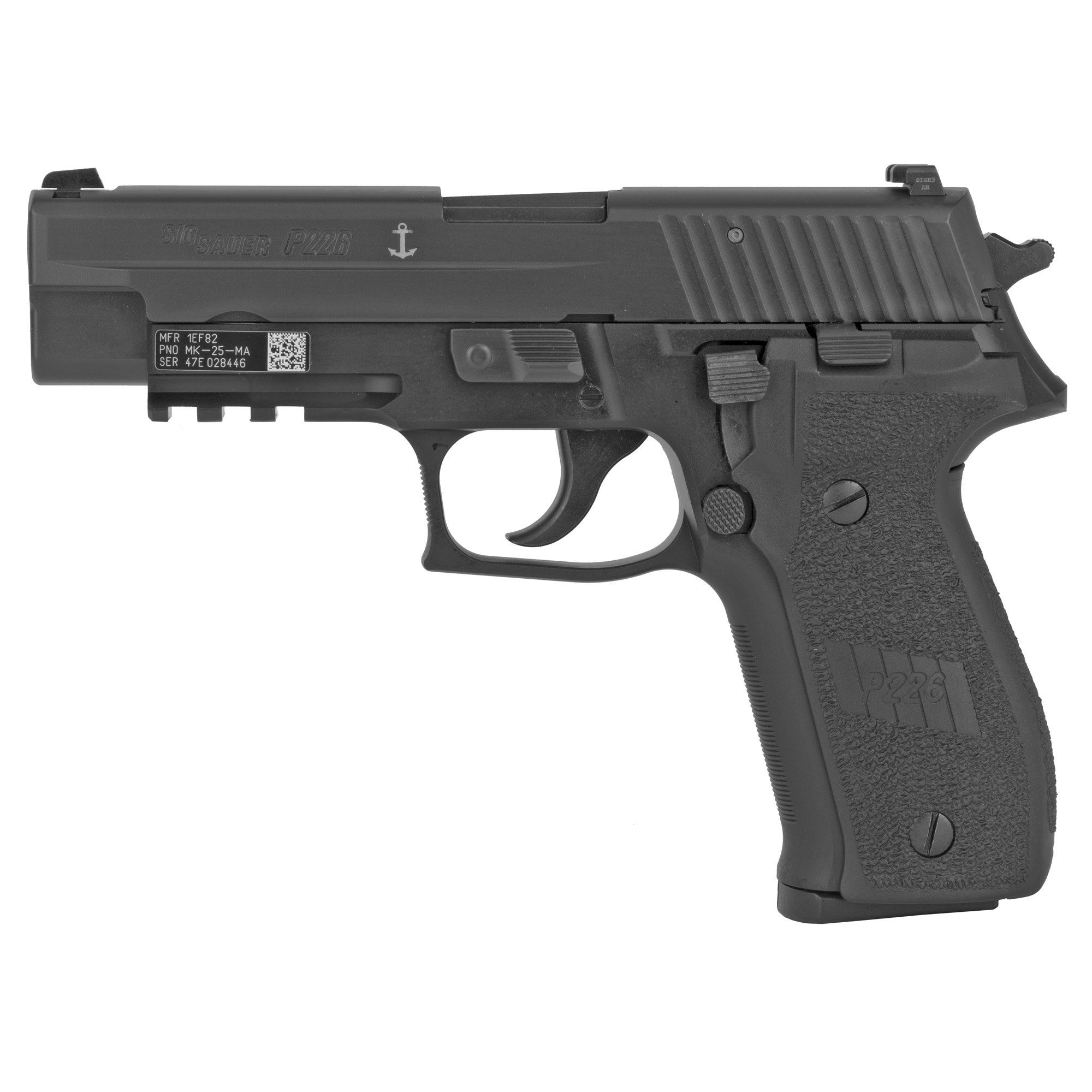 Sig Sauer P226 MK-25 DA/SA 4.4″ 9mm 10rd Night Sights – Black