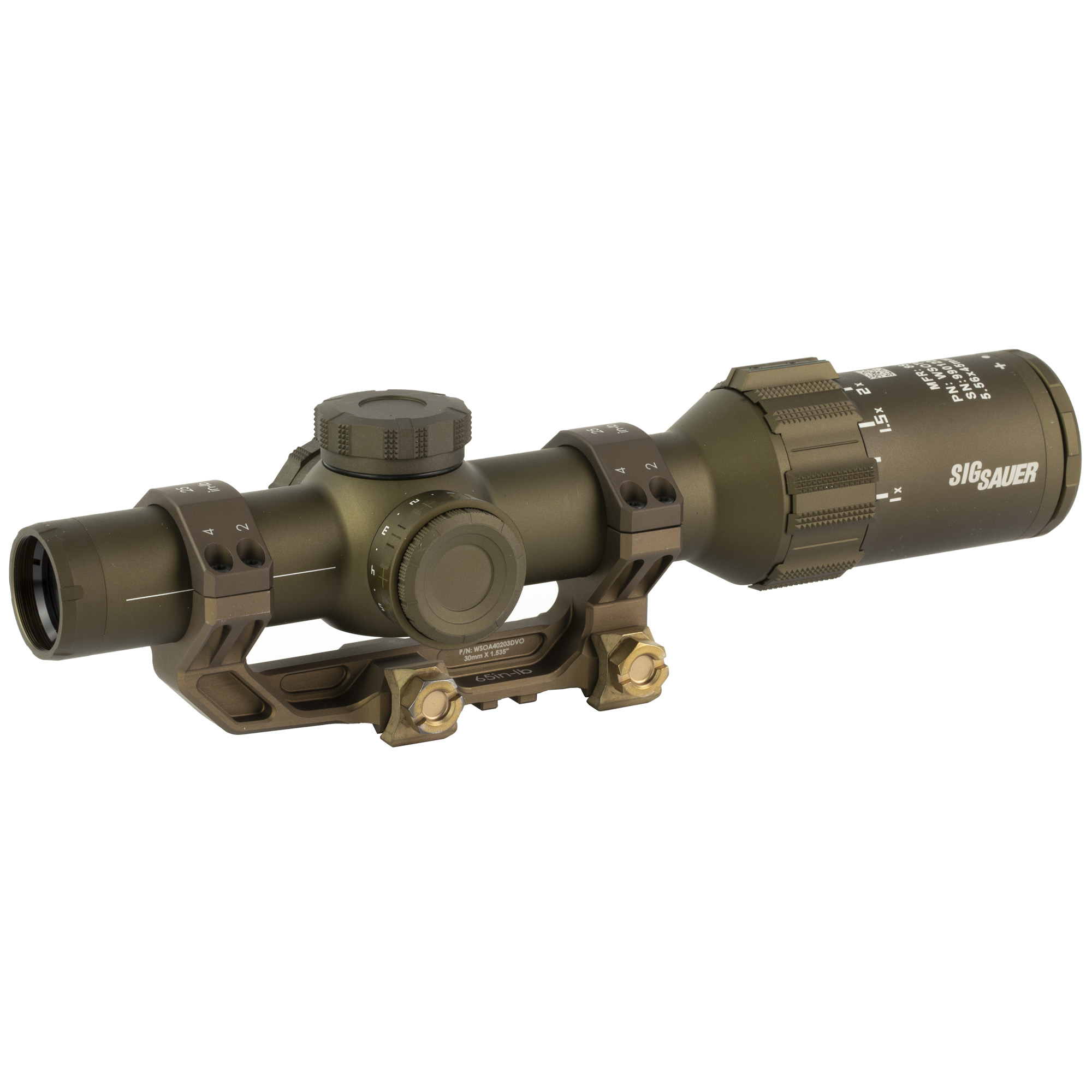 Sig Sauer TANGO6T 1-6X Rifle Scope 30mm – Flat Dark Earth