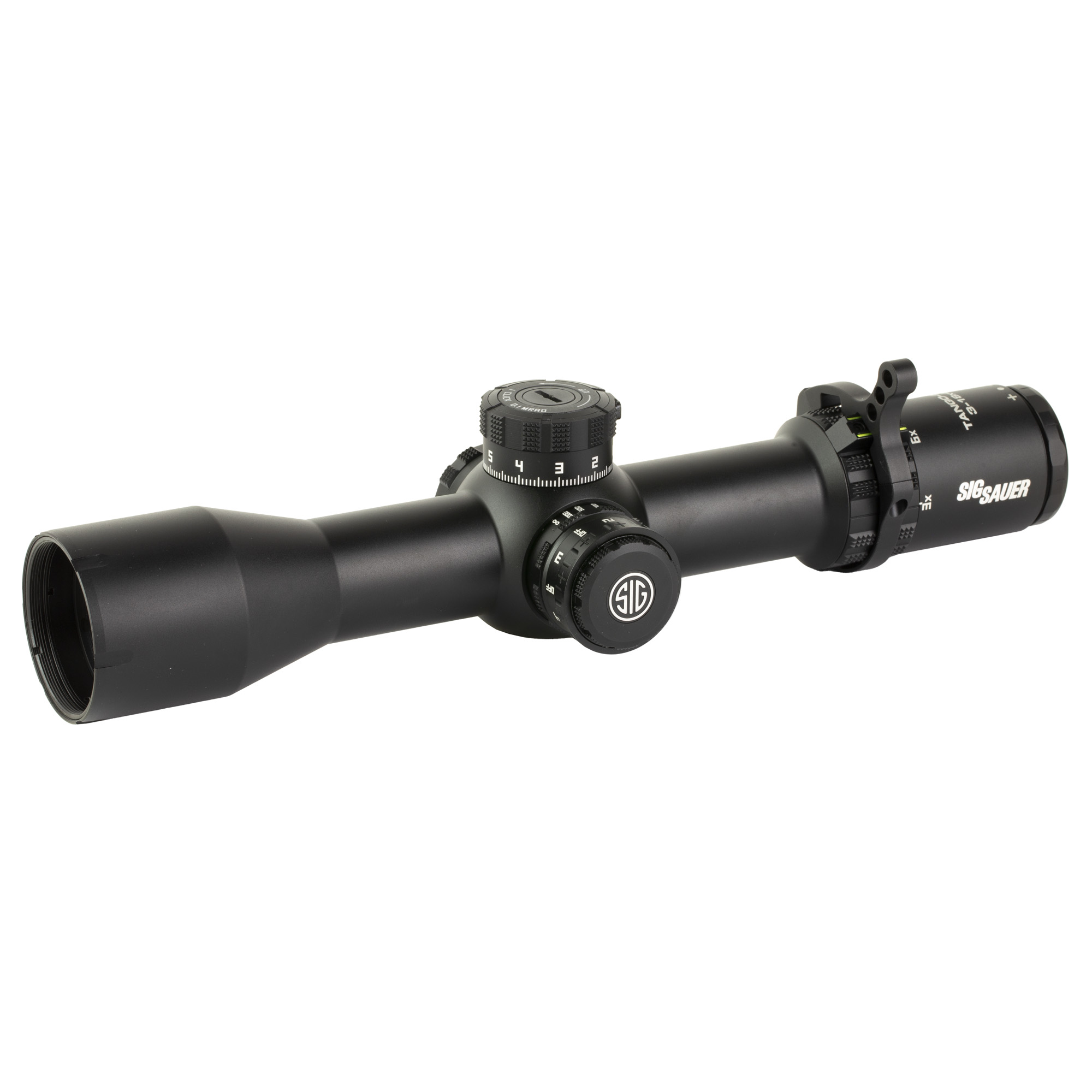 Sig Sauer TANGO DMR MRAD Illuminated Reticle 3-18X Rifle Scope 34mm – Black