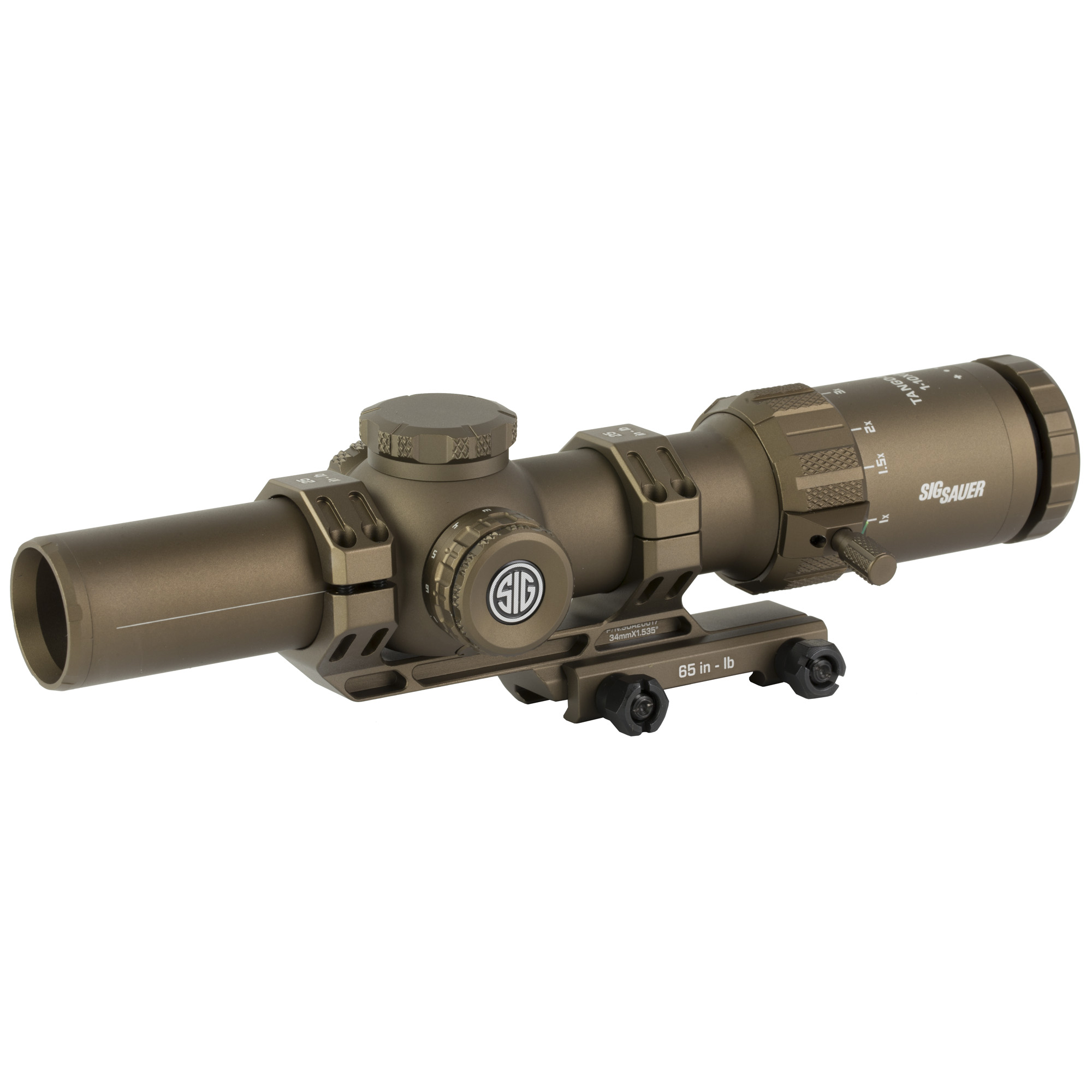 Sig Sauer TANGO MSR BDC 1-10X Rifle Scope 34mm – Coyote