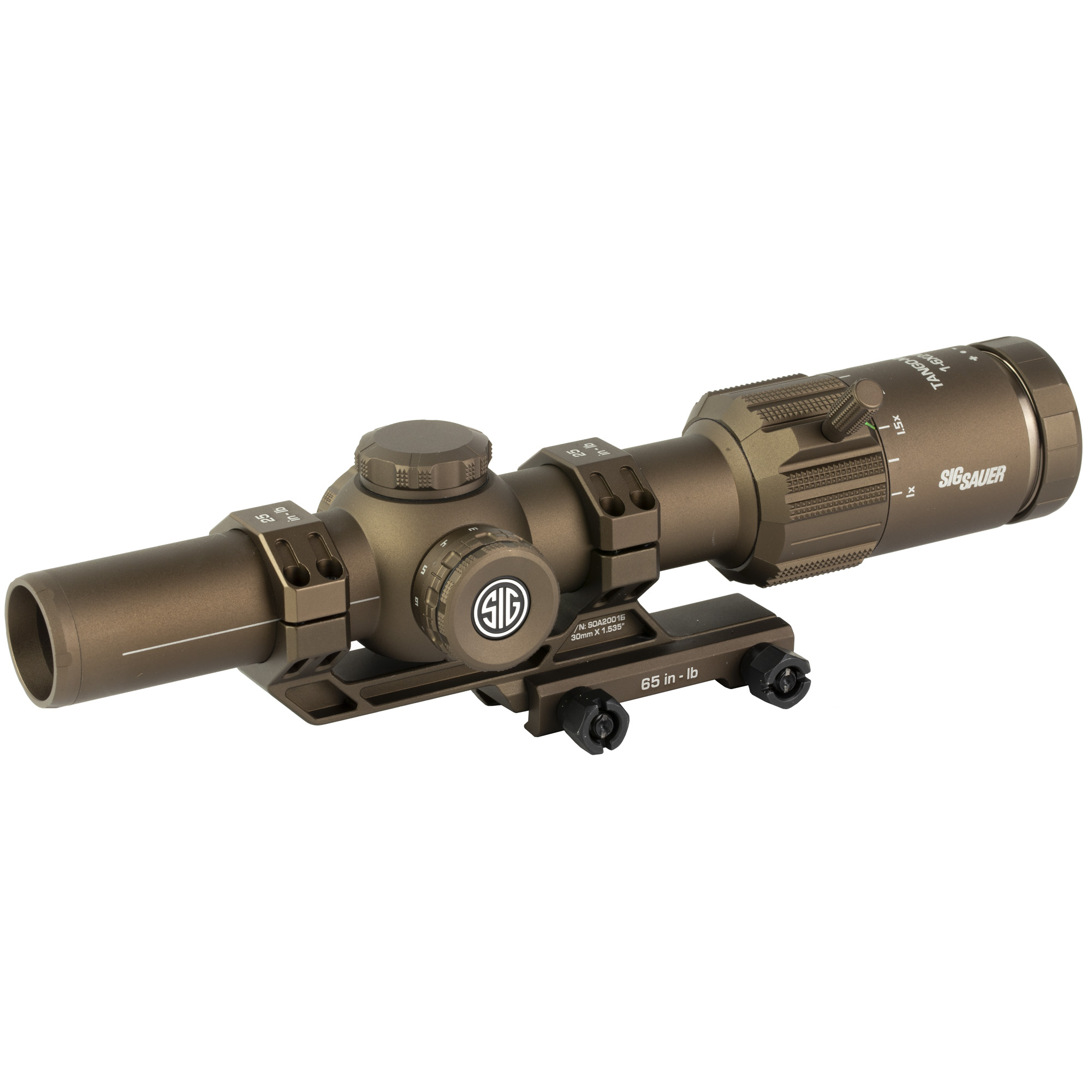 Sig Sauer TANGO MSR BDC 1-6X Rifle Scope 30mm – Coyote