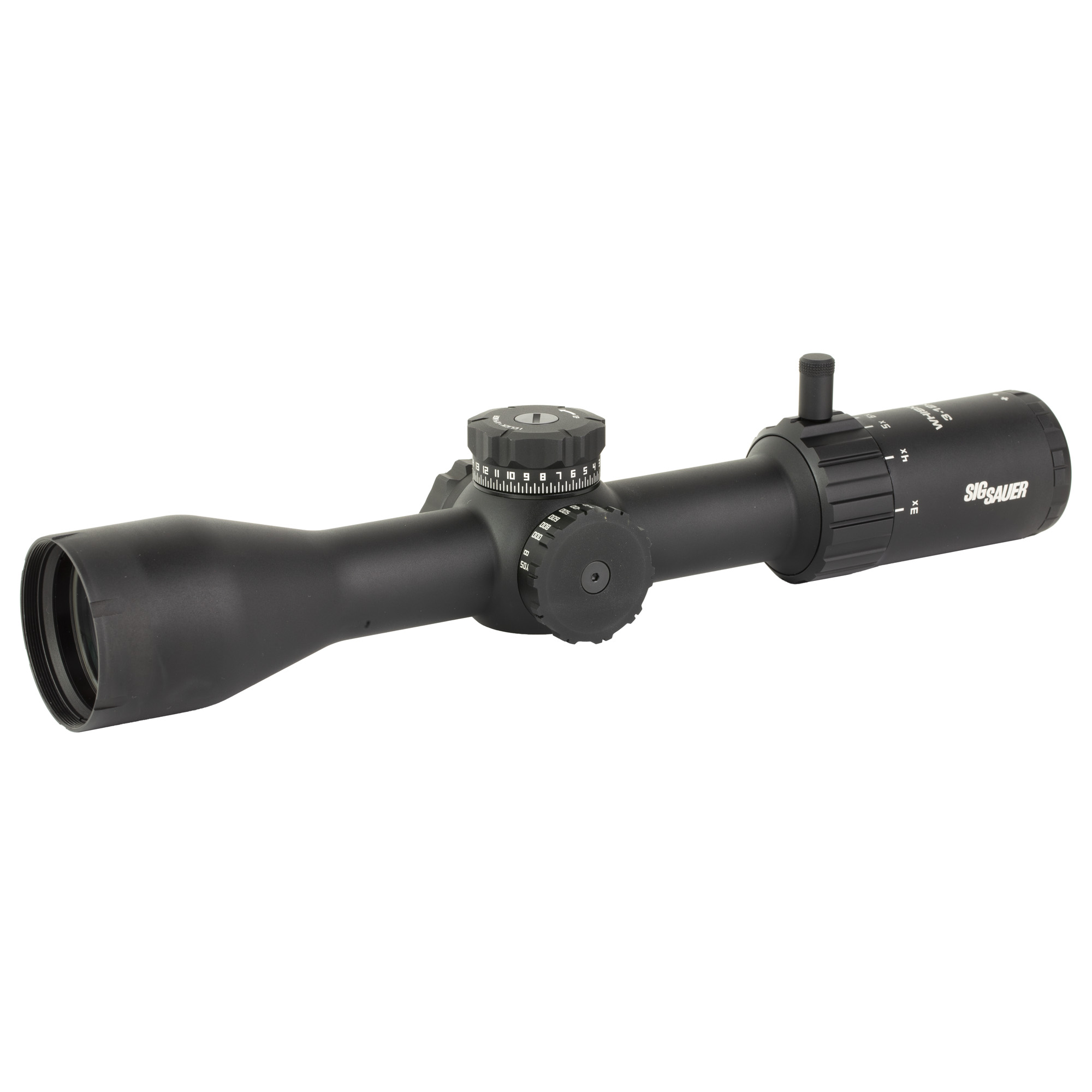 Sig Sauer Whiskey 4 BDC 3-12X Rifle Scope 30mm – Black