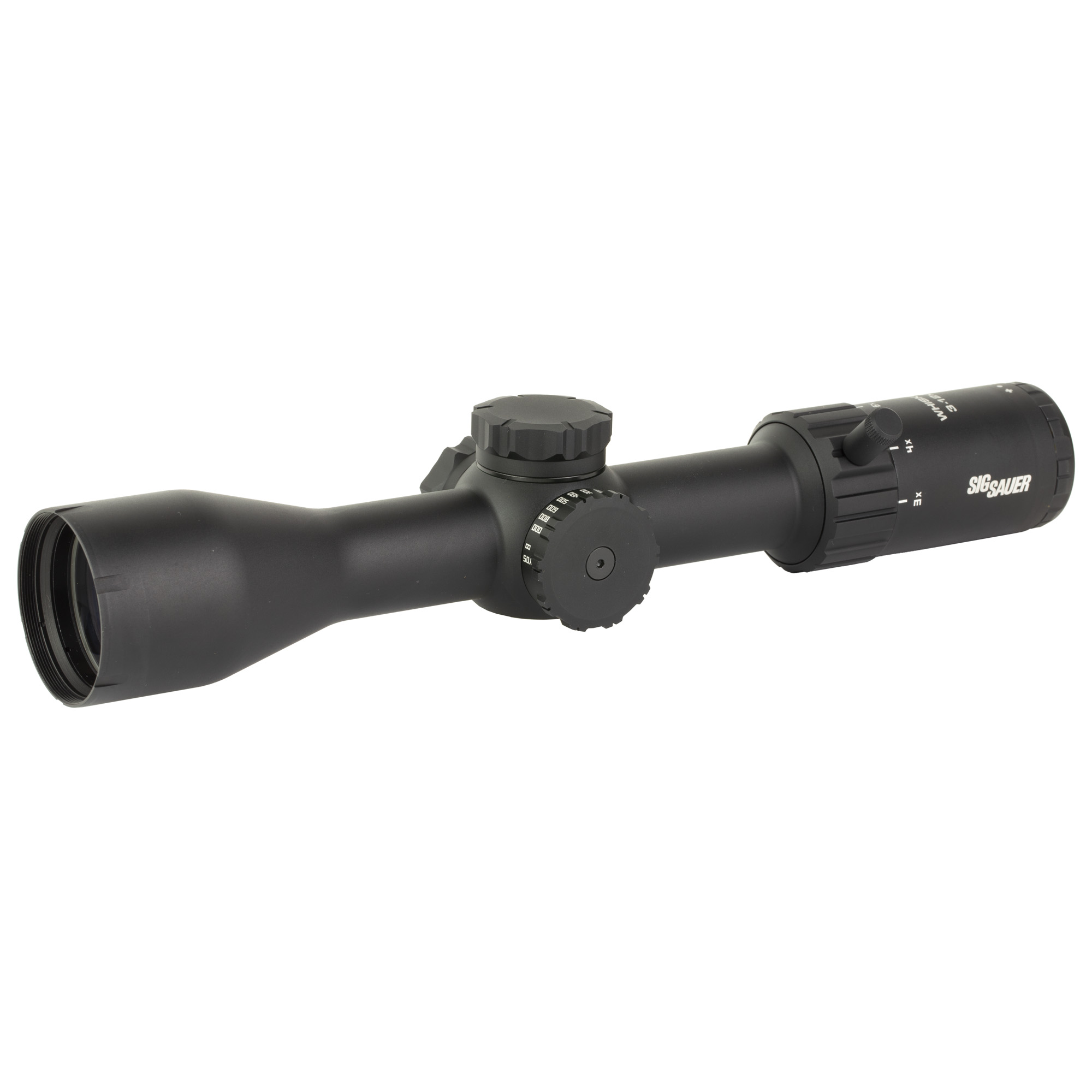 Sig Sauer Whiskey 4 Quadplex 3-12X Rifle Scope 30mm – Black