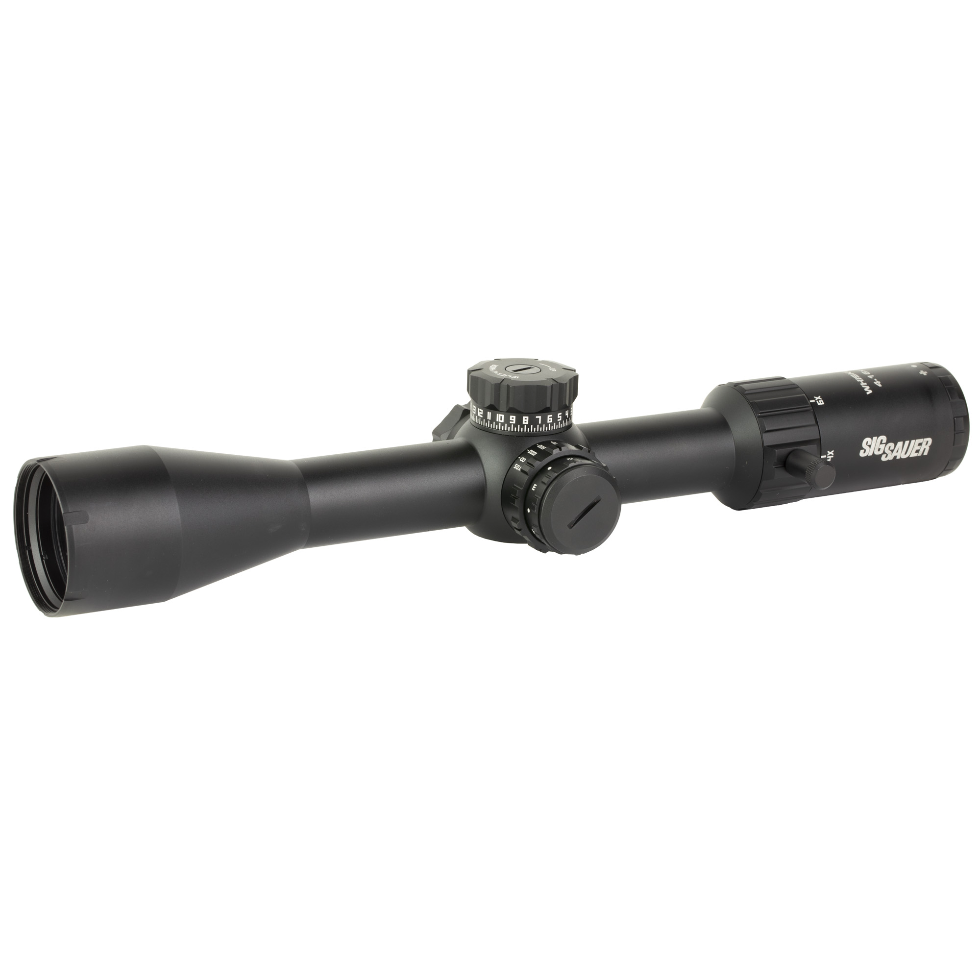 Sig Sauer Whiskey 4 Milling 4-16X Rifle Scope 30mm – Black