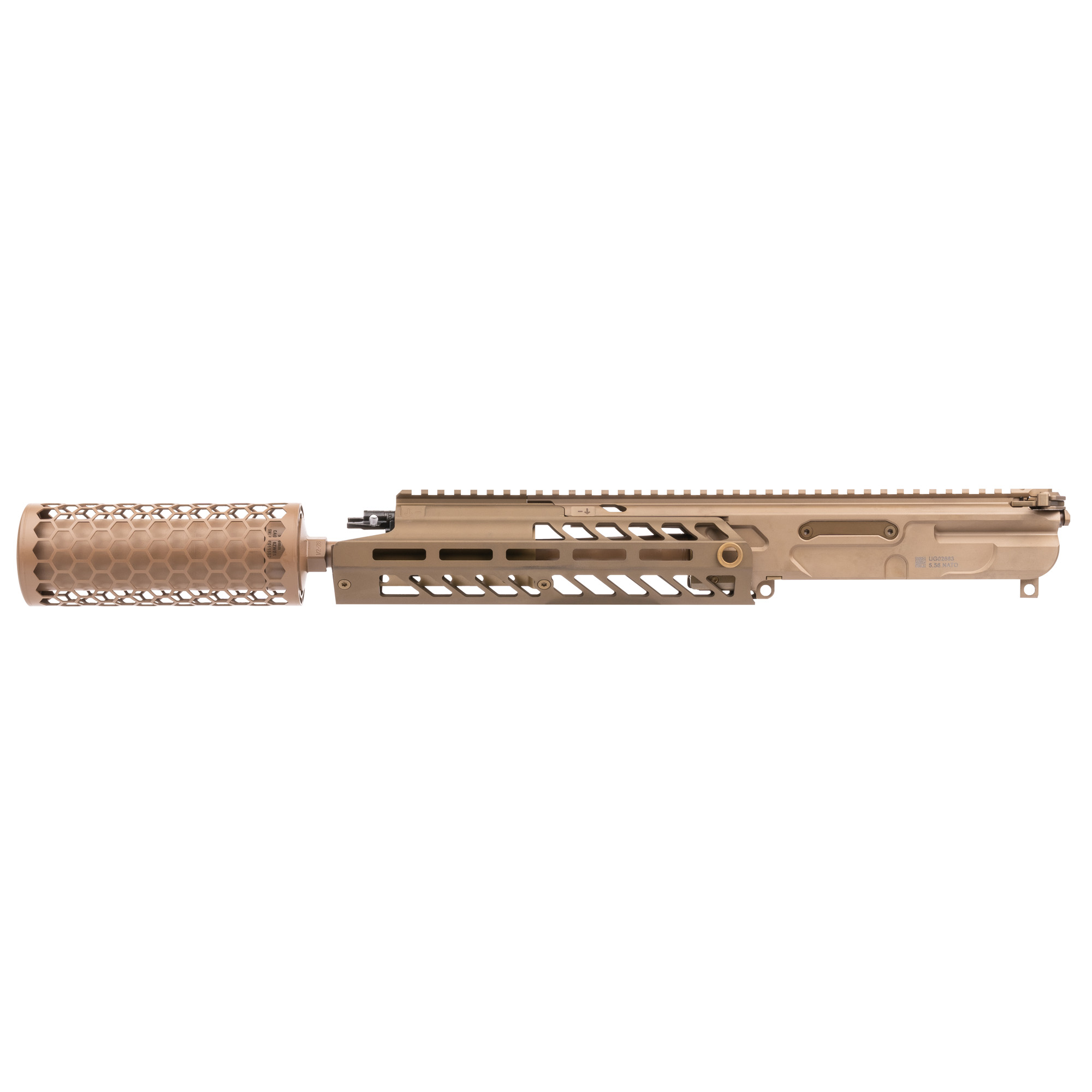 Sig Sauer MCX-SURG Suppressed Upper 11.5″ 5.56 NATO Inconel – Flat Dark Earth