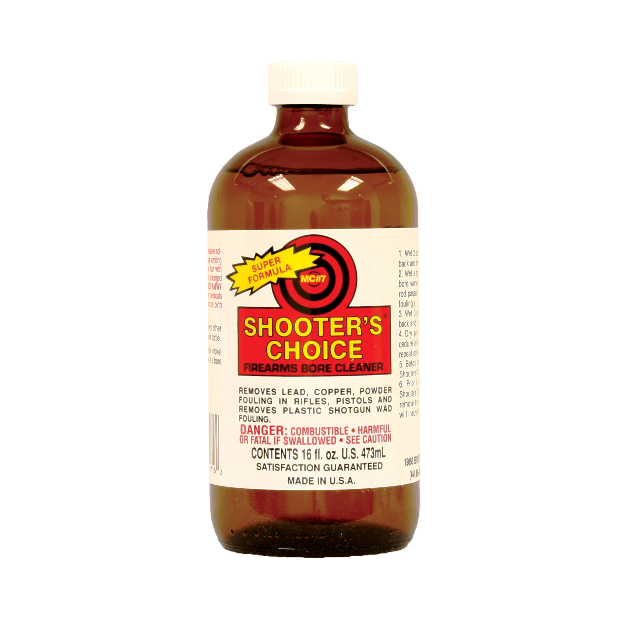 Shooter’s Choice MC #7 Solvent Liquid 16oz