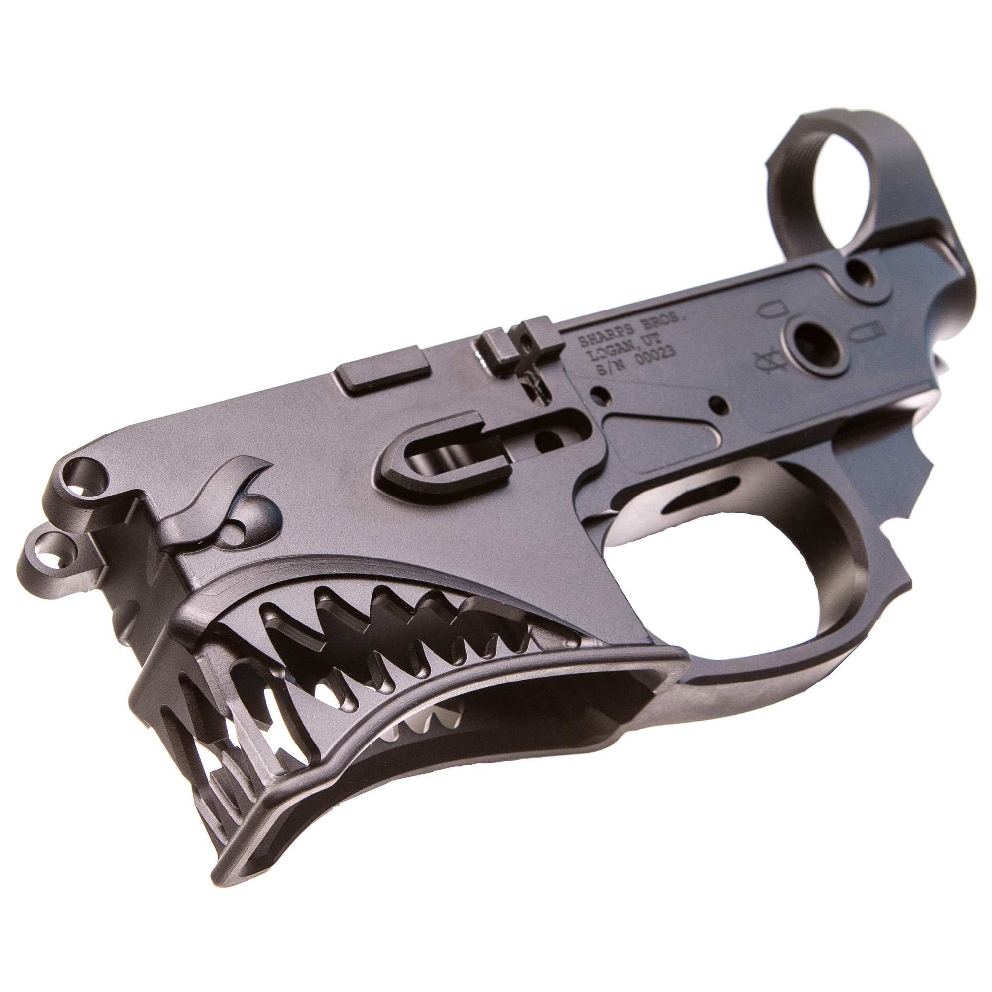 Sharps Bros. SBLR01 Hellbreaker Stripped Lower Receiver Multi – Black