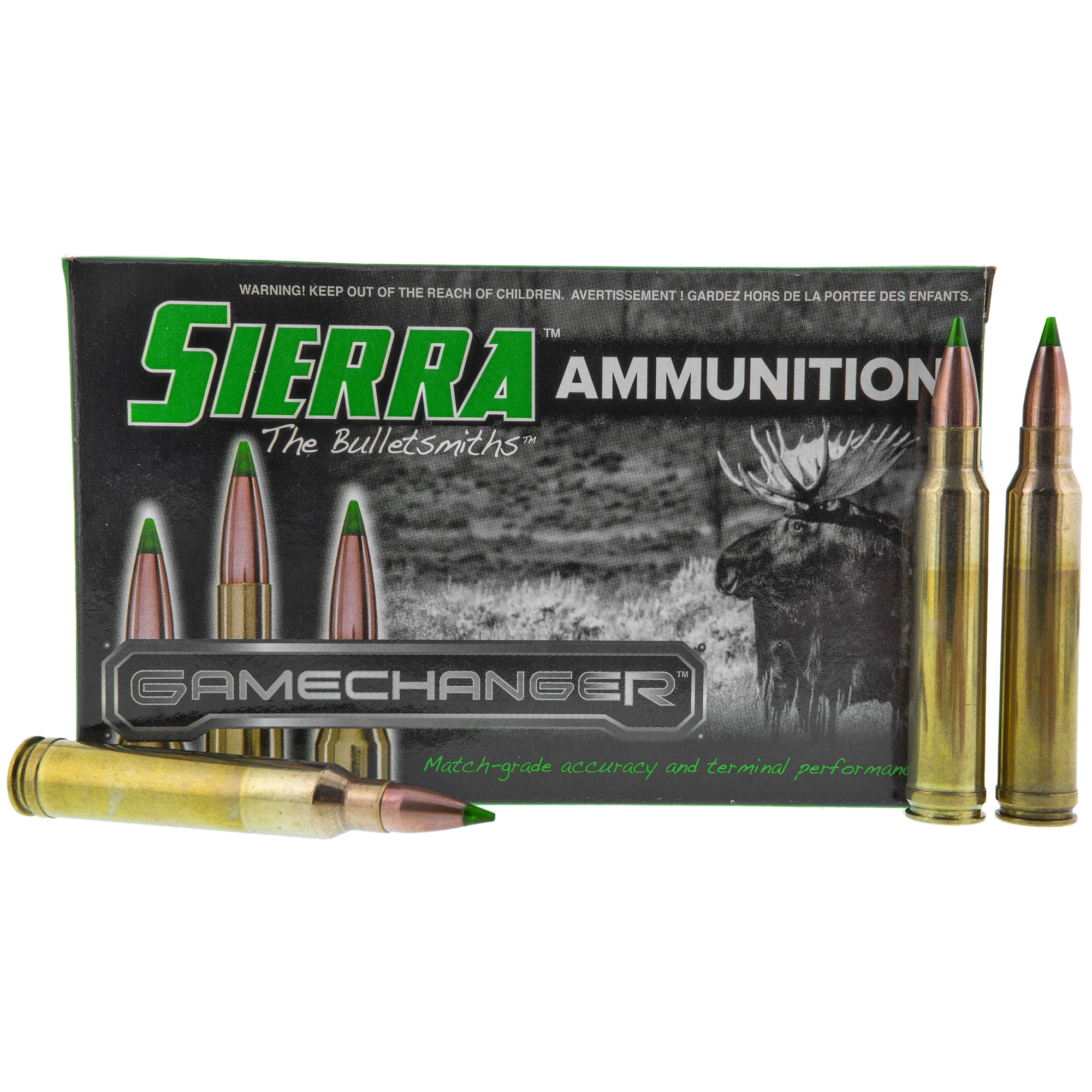 Sierra Bullets GameChanger 300 Winchester Magnum 180gr Ballistic Tip – 20rd