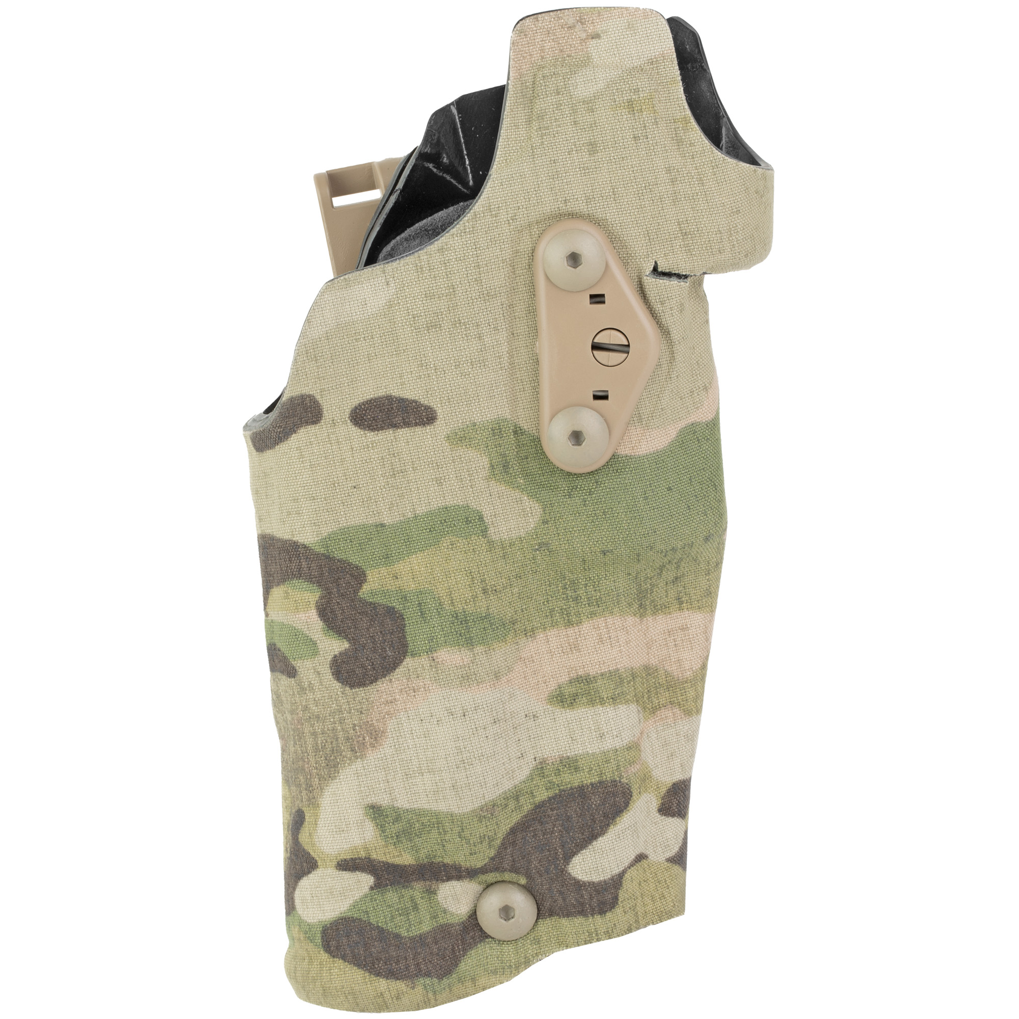 Safariland Glock 17 with Light 6354DO Quick Locking System 19 Fork Right Hand Laminate Tactical Holster – MultiCam