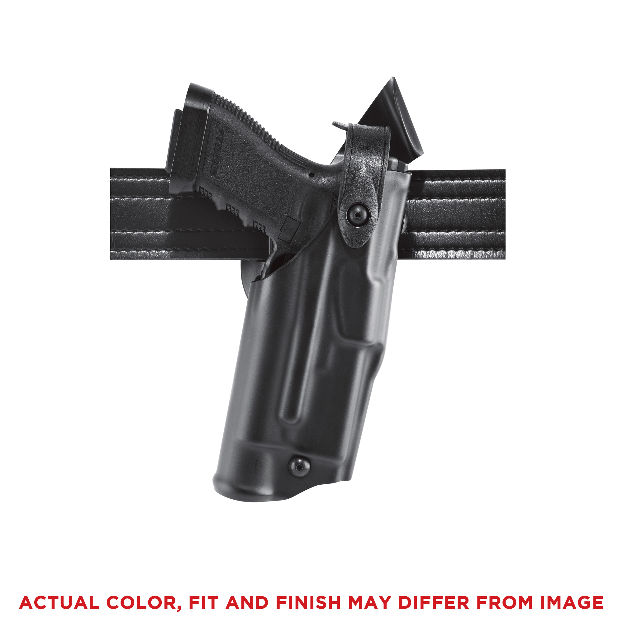 Safariland Glock 19/23 6360 4″ Right Hand Laminate ALS/SLS Mid-Ride Level-III Retention Holster – Black