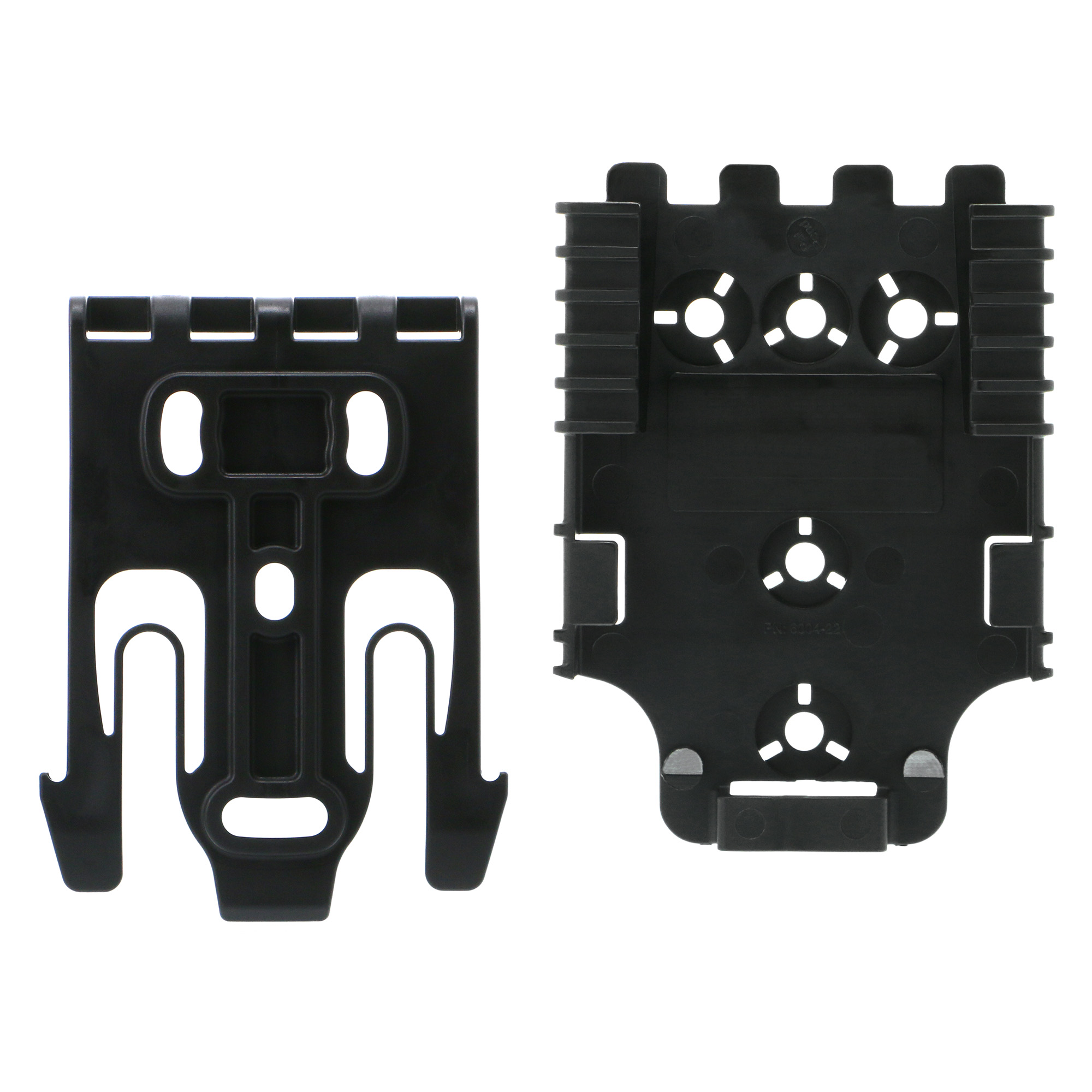 Safariland 1 Male & 1 Female QLS Polymer Platform Kit – Black