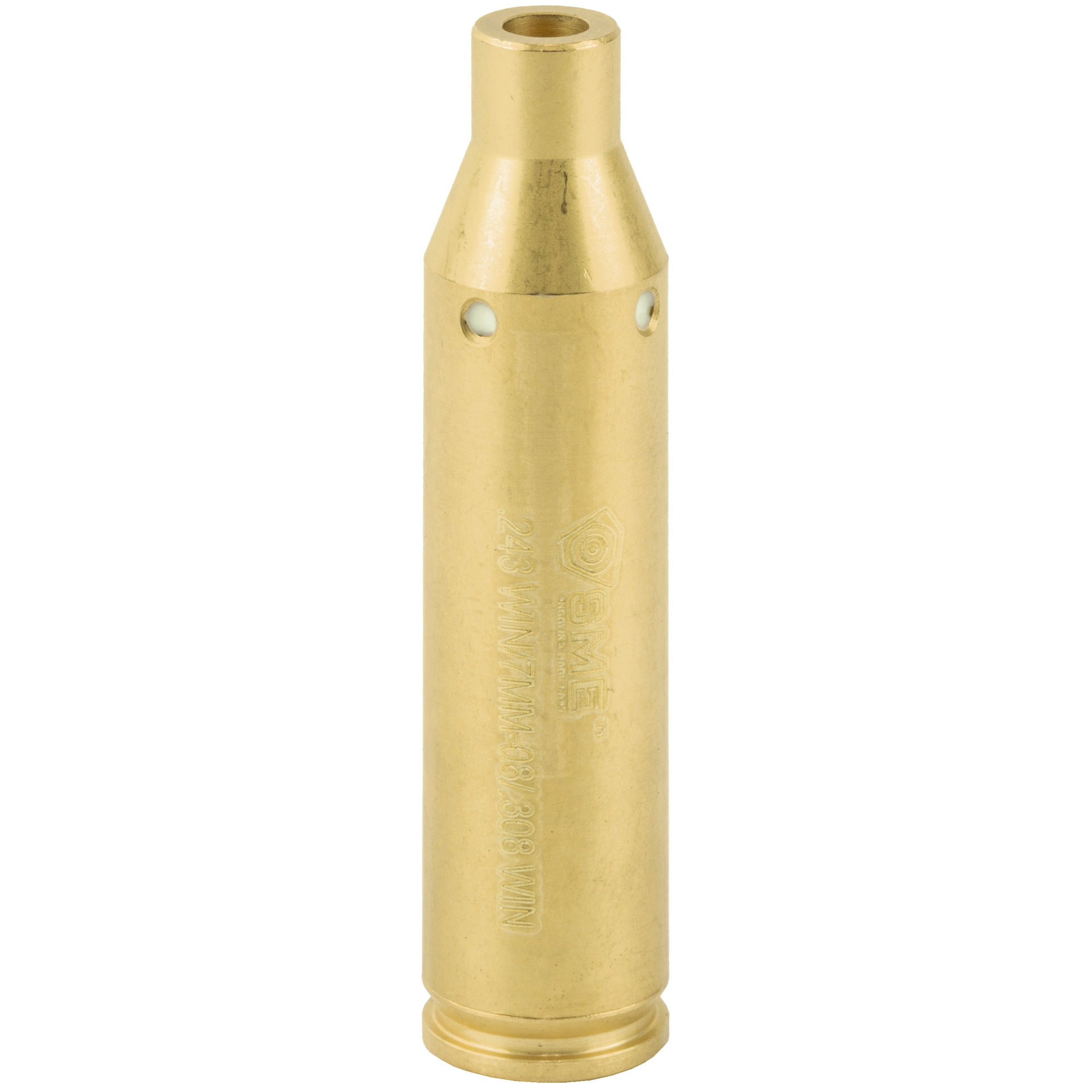 Shooting Made Easy 243/7MM-08/308 Sight-Rite Boresighter – Brass