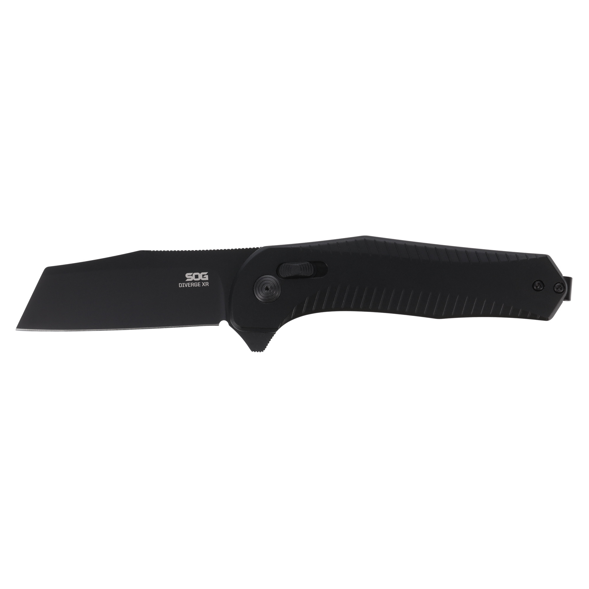 SOG Knives & Tools Diverge XR D2 Folding Knife 3″ – Black