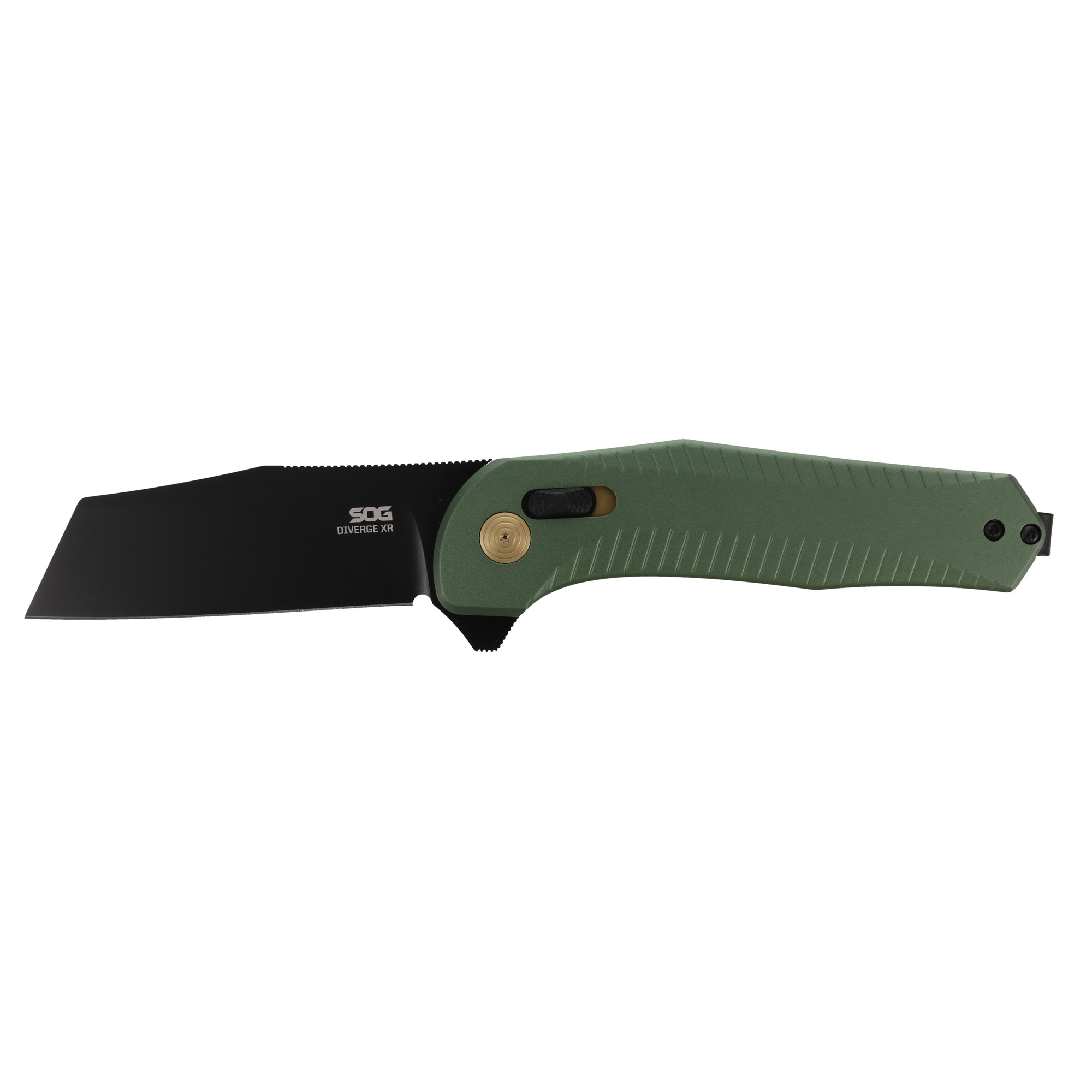 SOG Knives & Tools Diverge XR D2 Folding Knife 3″ – Black