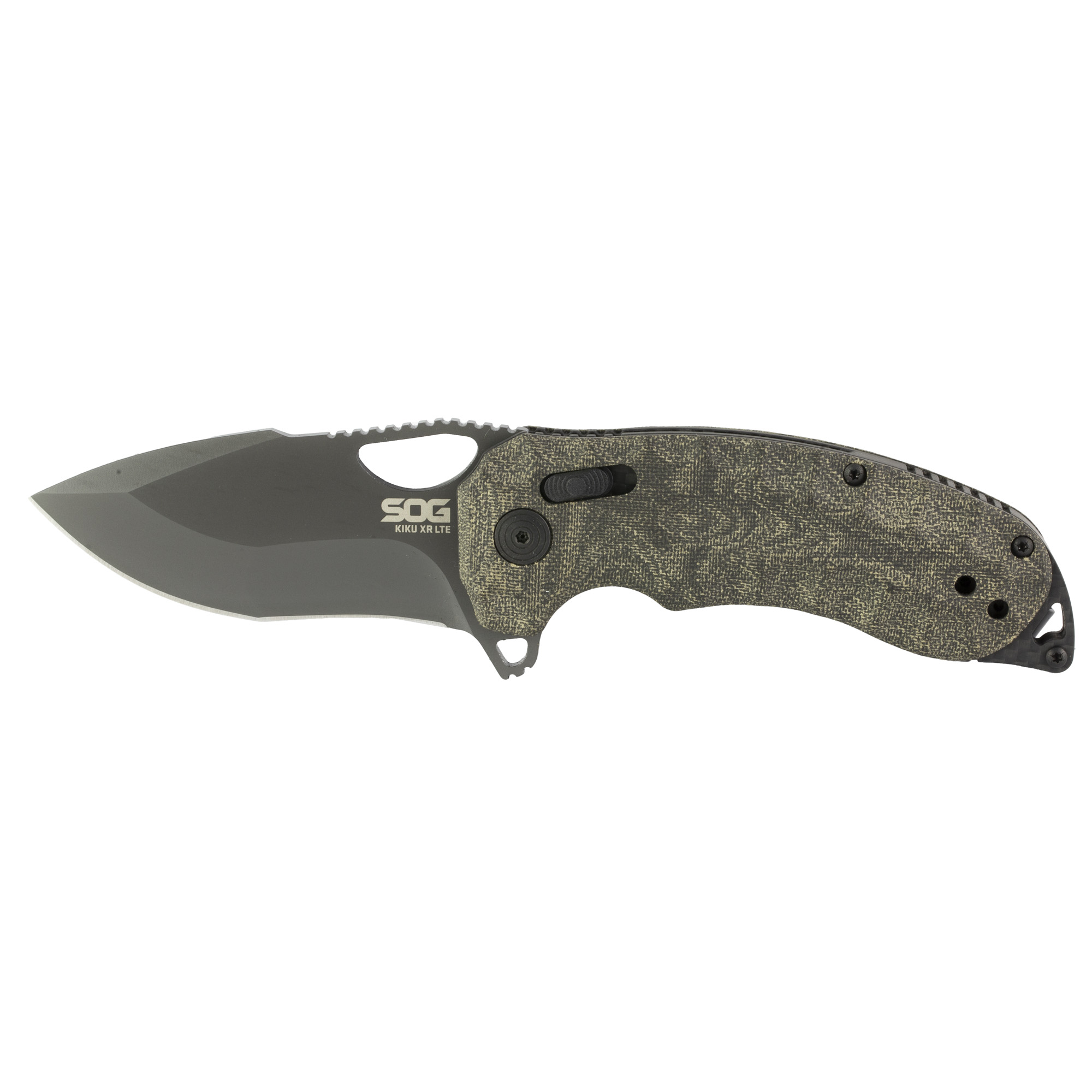 SOG Knives & Tools Kiku XP CTSXHP Folding Knife 3.2″ – Black