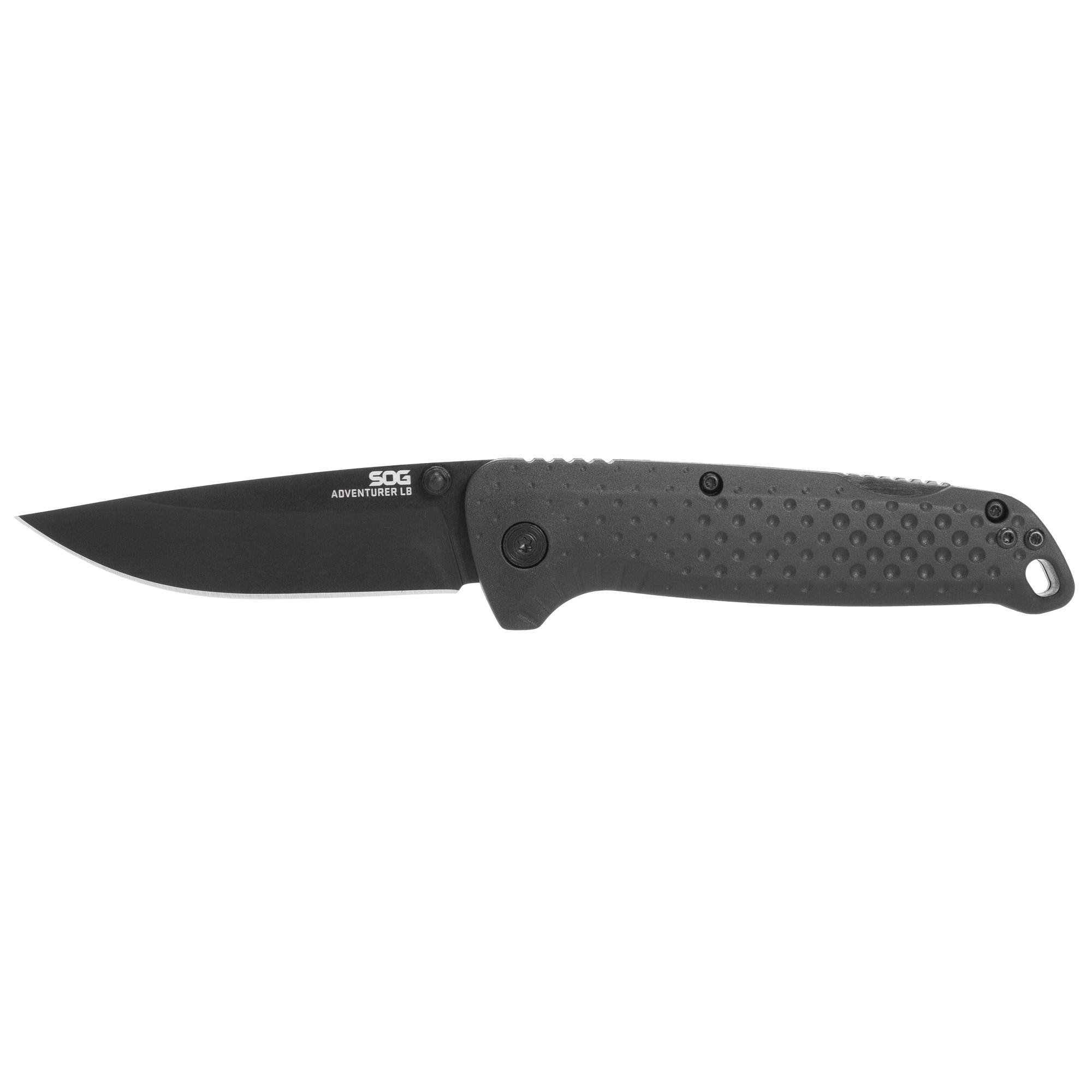 SOG Knives & Tools Adventurer 5Cr15MoV Folding Knife 3″ – Black