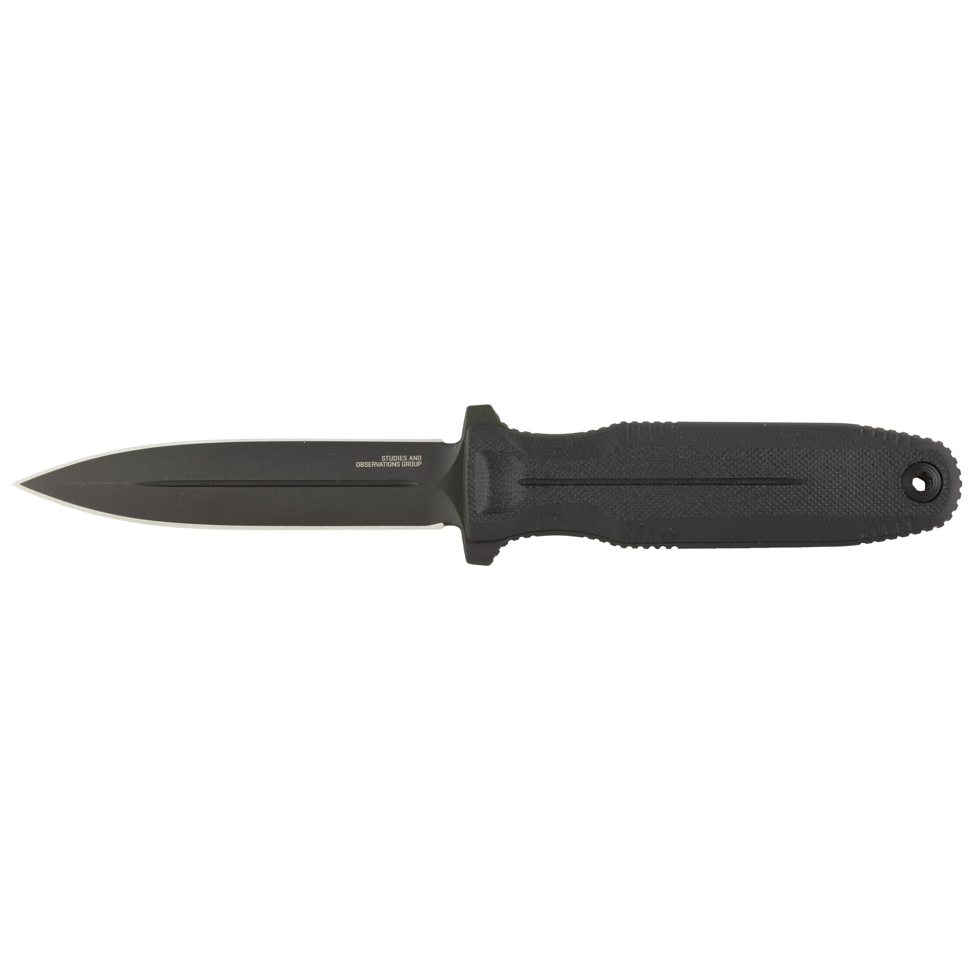 SOG Knives & Tools Pentagon FX G10 S35VN Fixed Blade Knife 4.77″ – Black