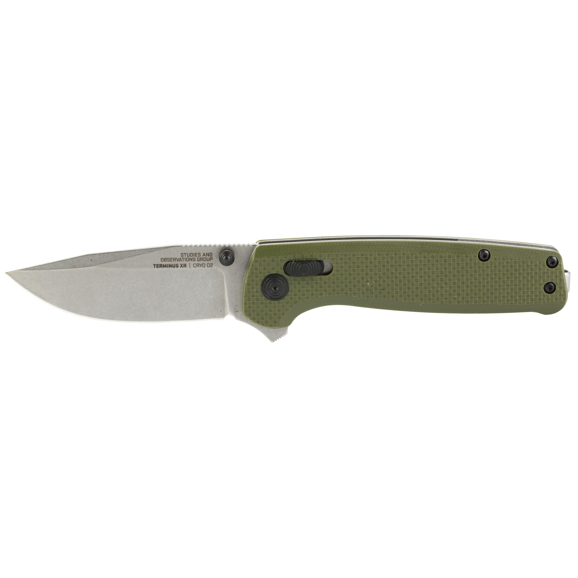 SOG Knives & Tools Terminus XR G10 D2 Folding Knife 2.95″ – Silver