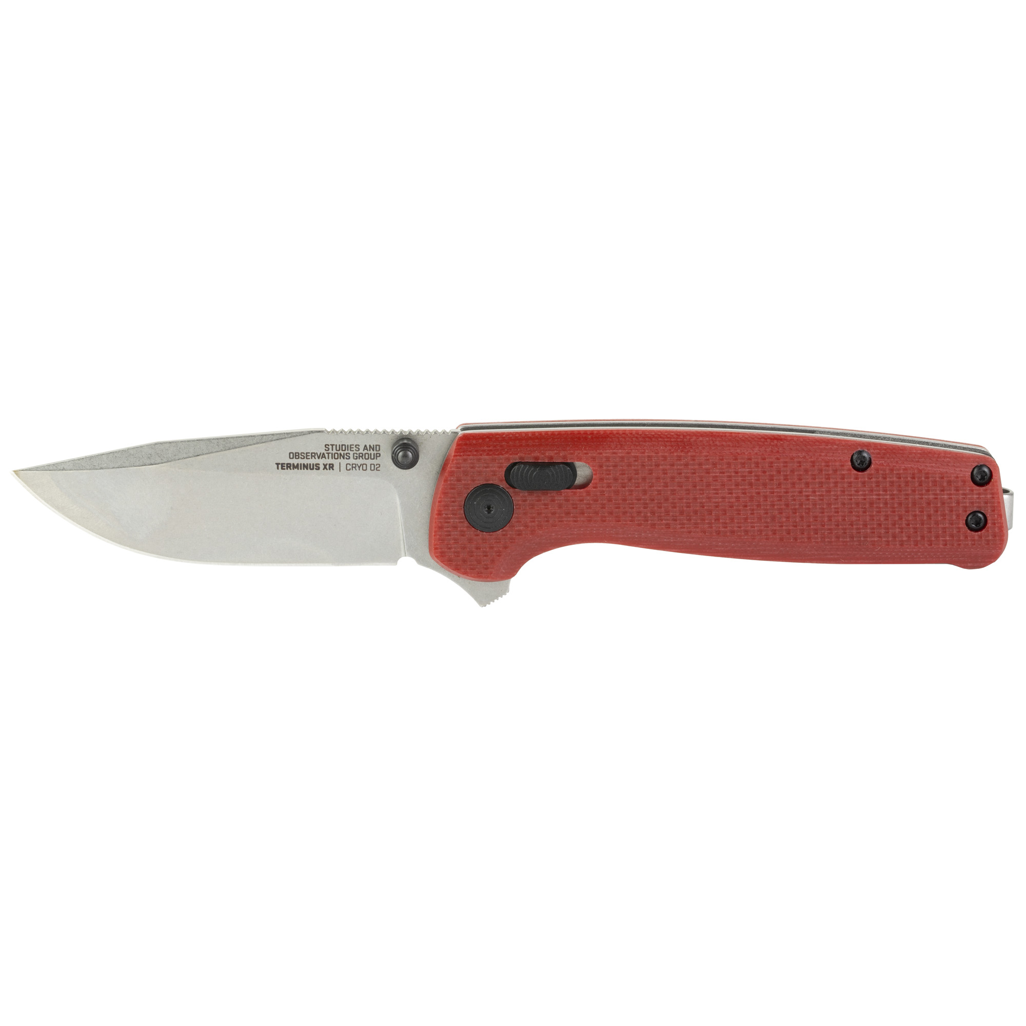 SOG Knives & Tools Terminus XR G10 D2 Folding Knife 2.95″ – Silver